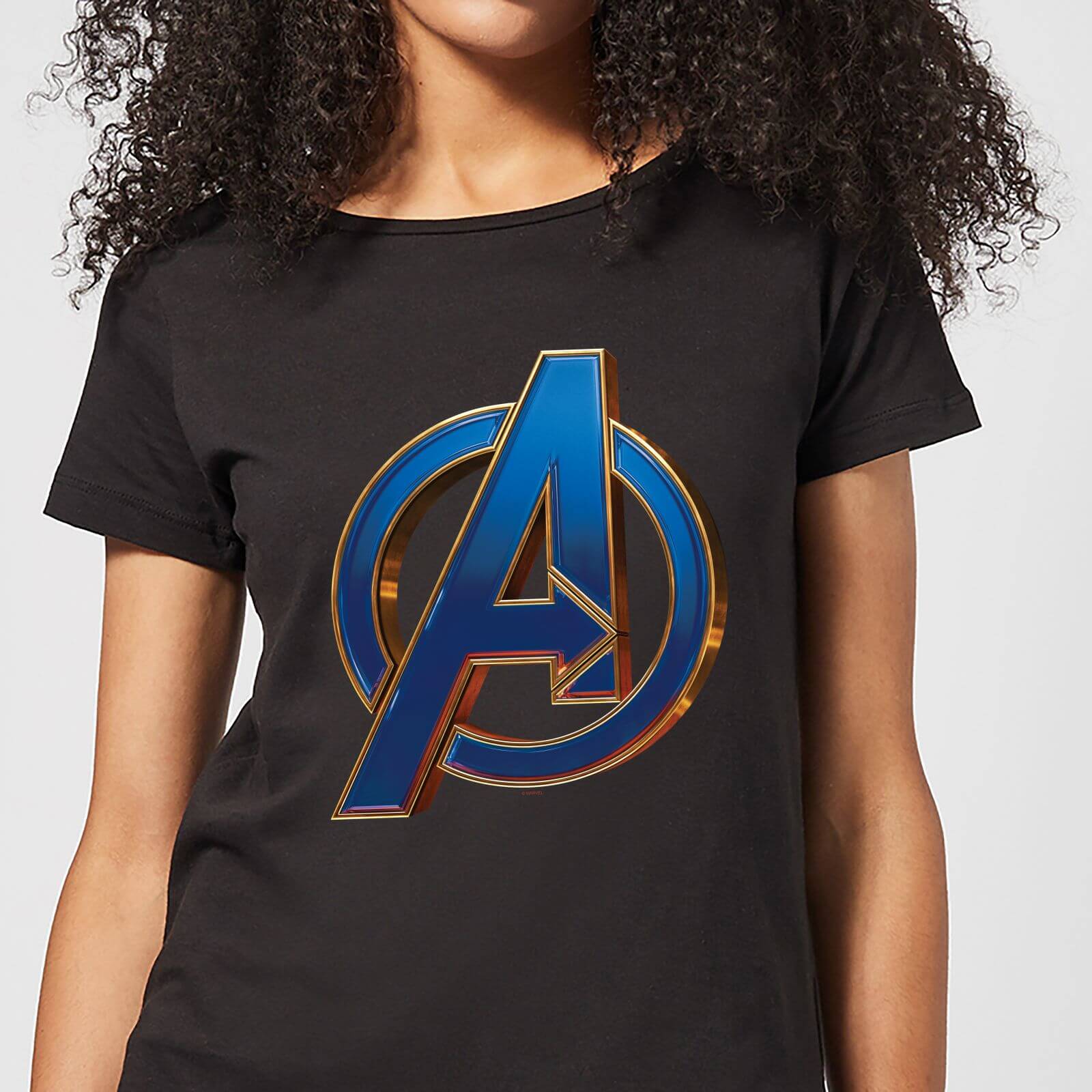 T-shirt Avengers Endgame Heroic Logo - Femme - Noir - S - Noir