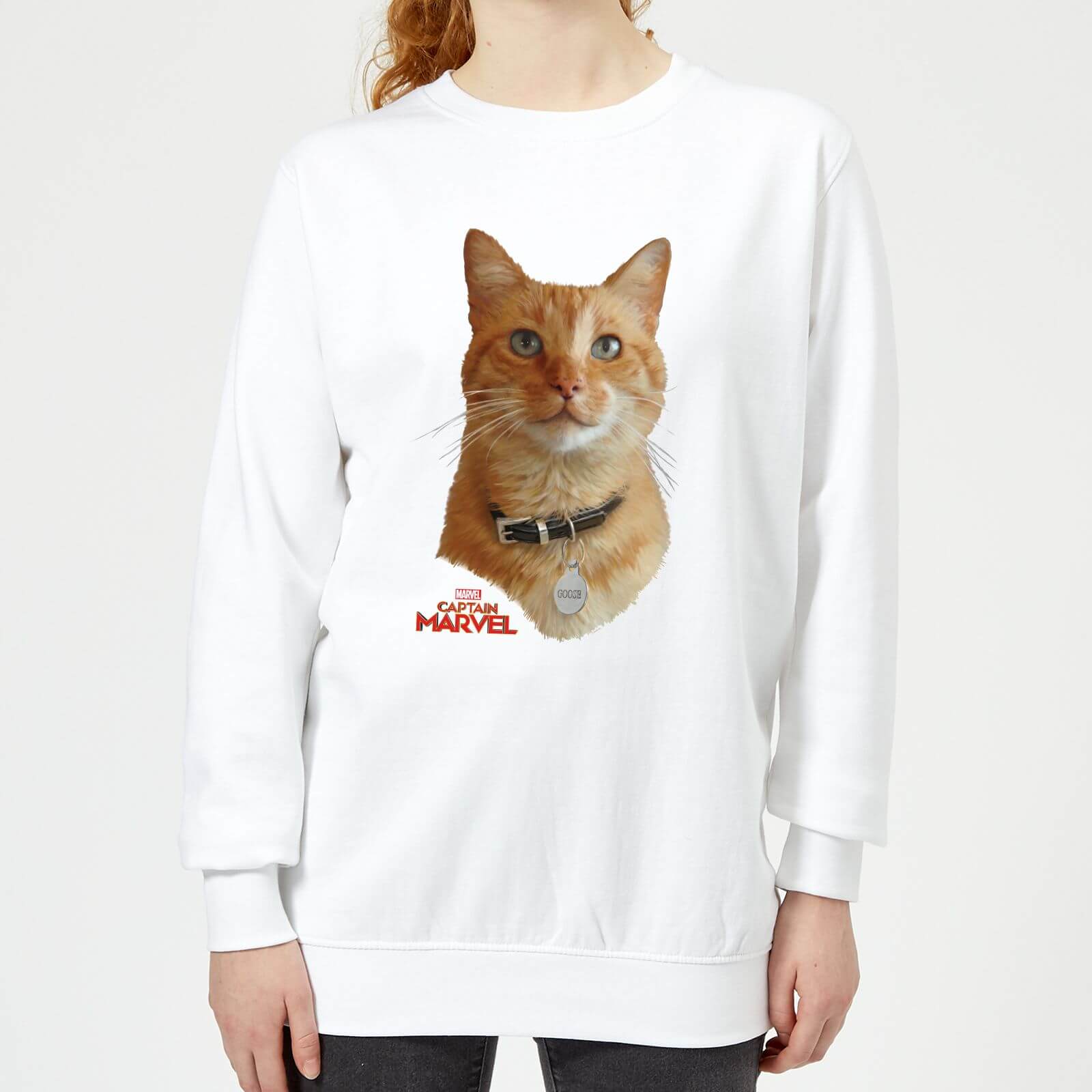 

Felpa Captain Marvel Goose - Bianco - Donna - L
