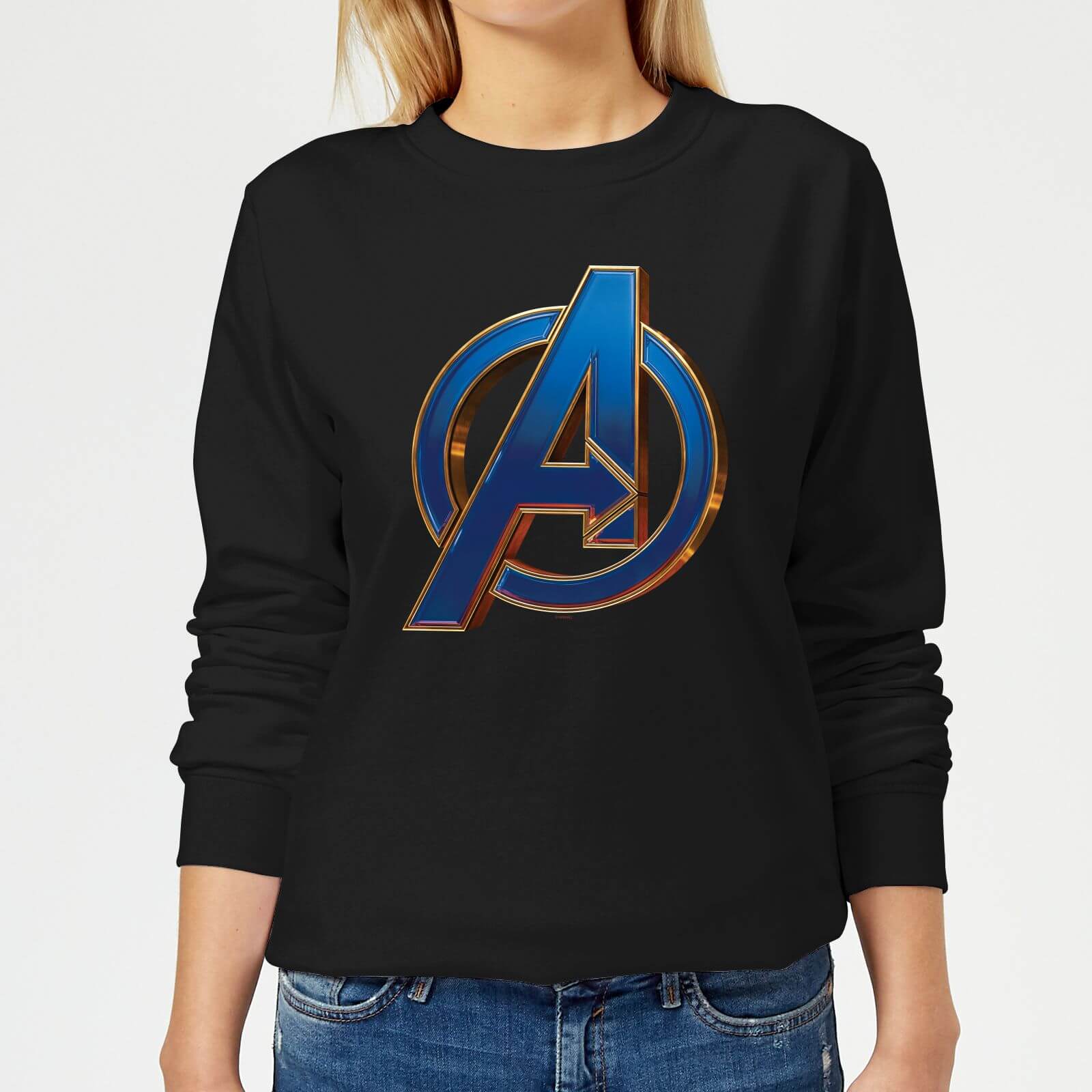 

Felpa Avengers Endgame Heroic Logo - Nero - Donna - L
