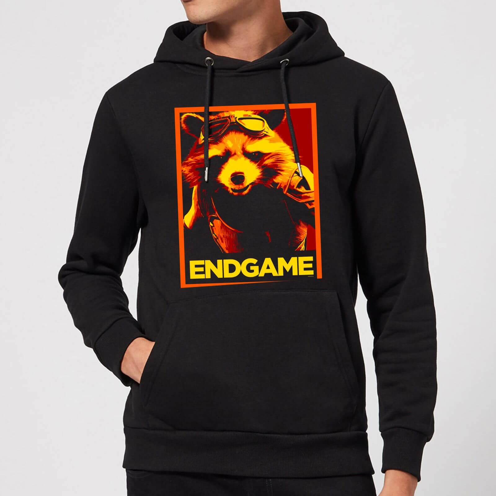

Felpa con cappuccio Avengers Endgame Rocket Poster - Nero - XL