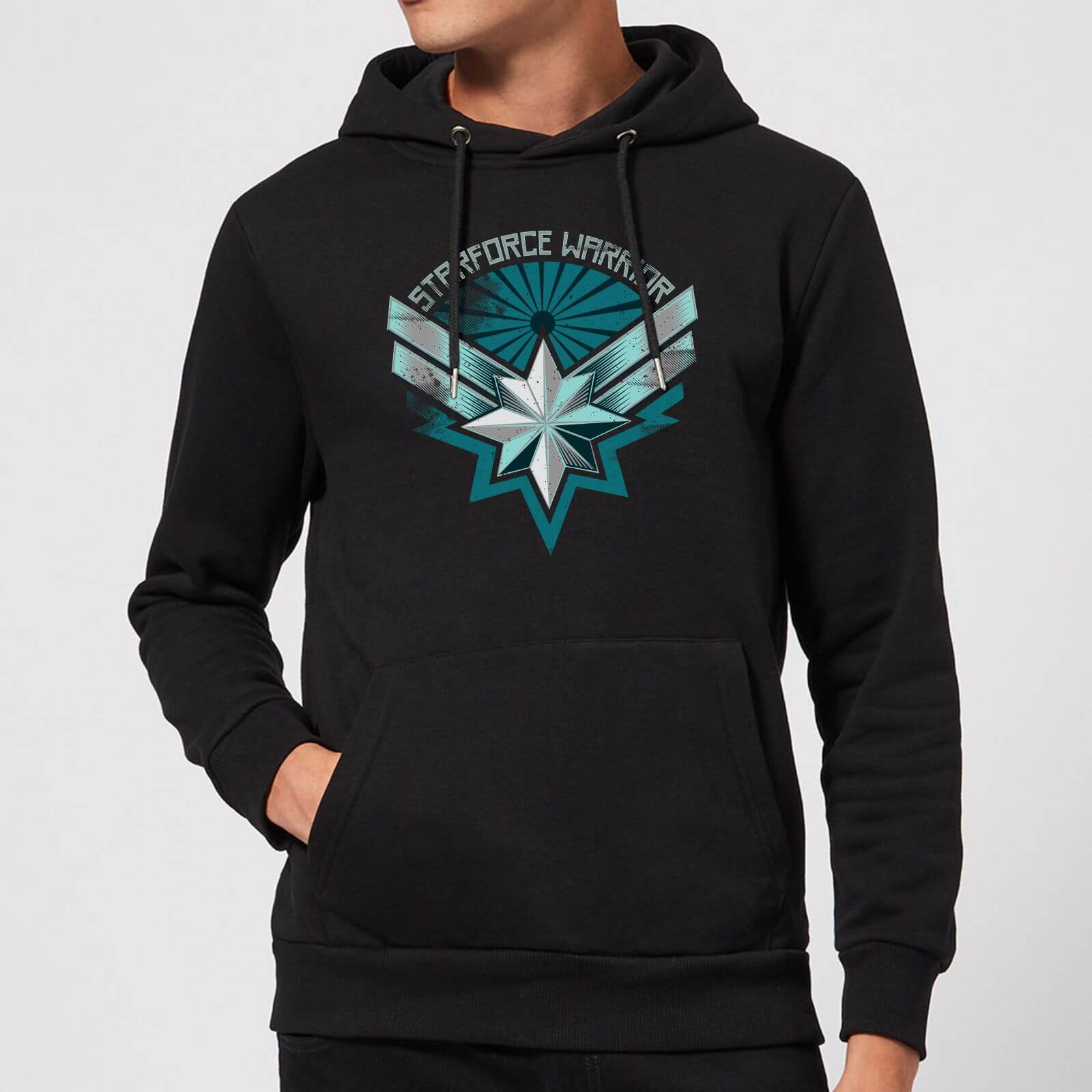 

Felpa con cappuccio Captain Marvel Starforce Warrior - Nero - L