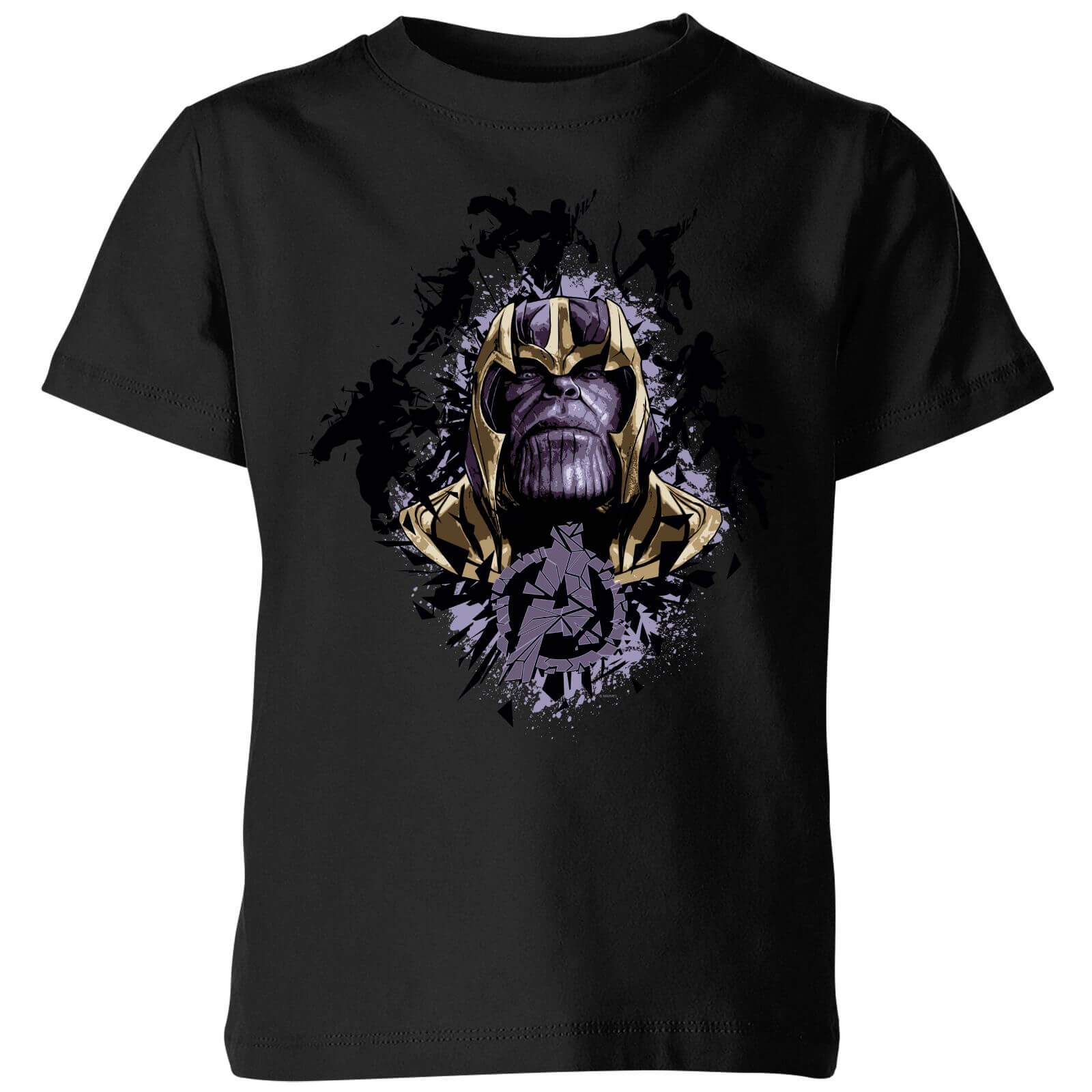 

T-Shirt Avengers Endgame Warlord Thanos - Nero - Bambini - 3-4 Anni