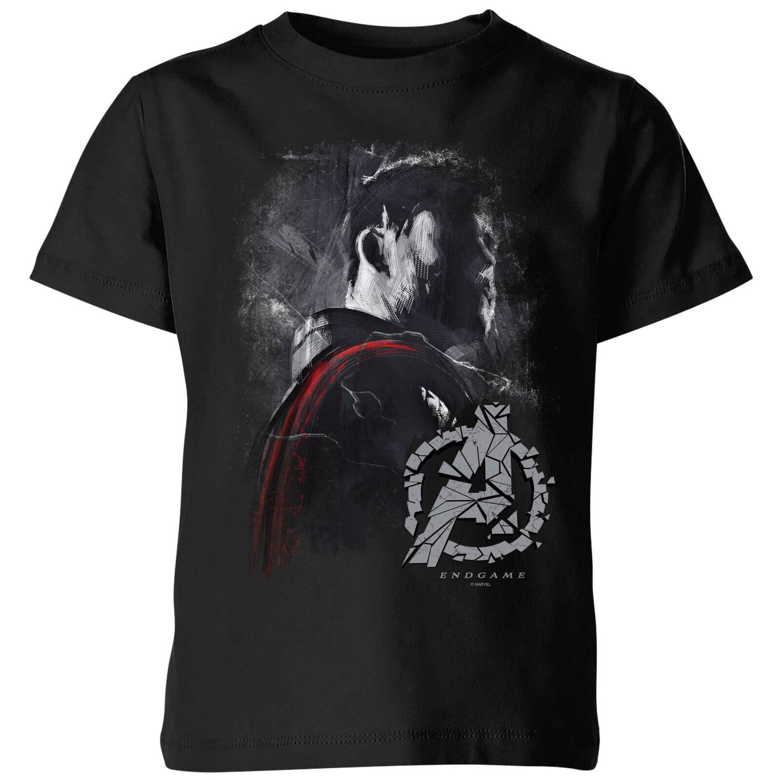

T-Shirt Avengers Endgame Thor Brushed - Nero - Bambini - 3-4 Anni