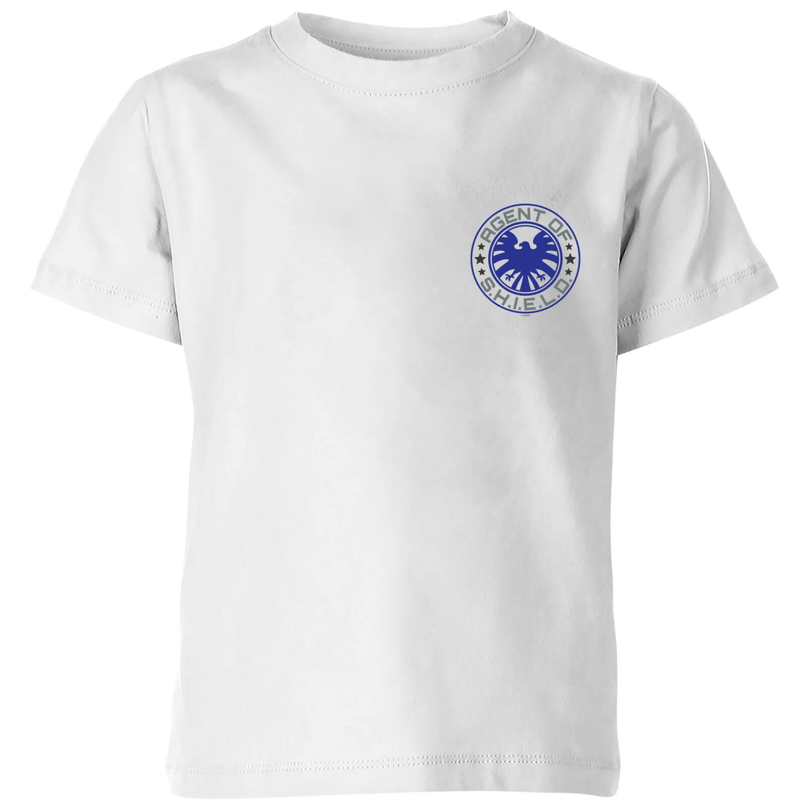 Marvel Avengers Agent Of Shield Kids' T-Shirt - White - 3-4 Years - White