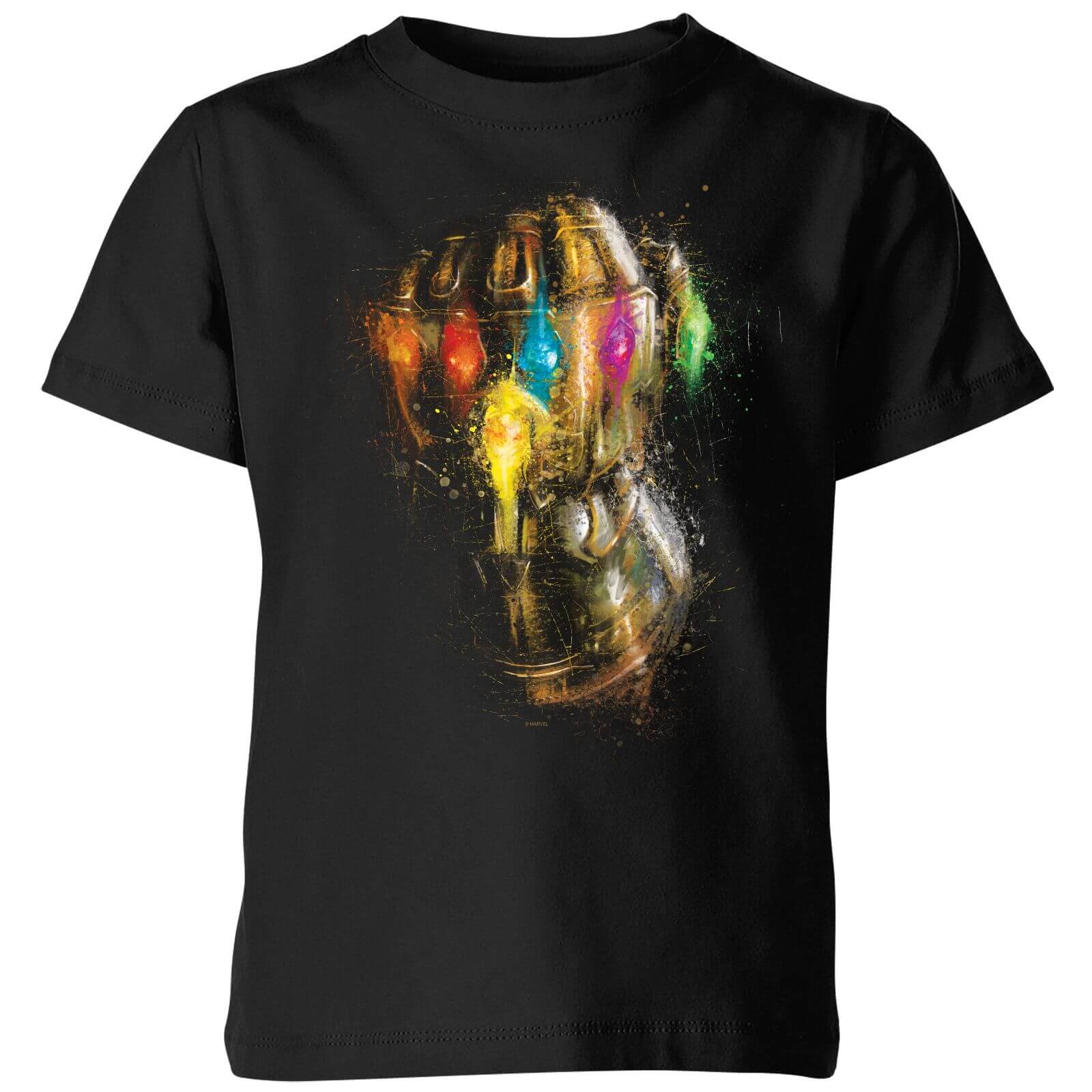 

T-Shirt Avengers Endgame Infinity Gauntlet Warlord - Nero - Bambini - 5-6 Anni