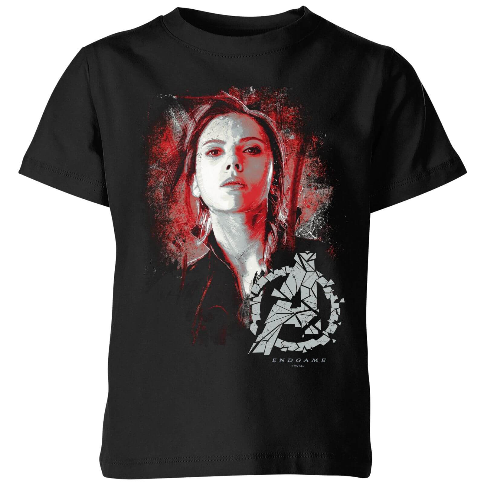 

T-Shirt Avengers Endgame Black Widow Brushed - Nero - Bambini - 3-4 Anni