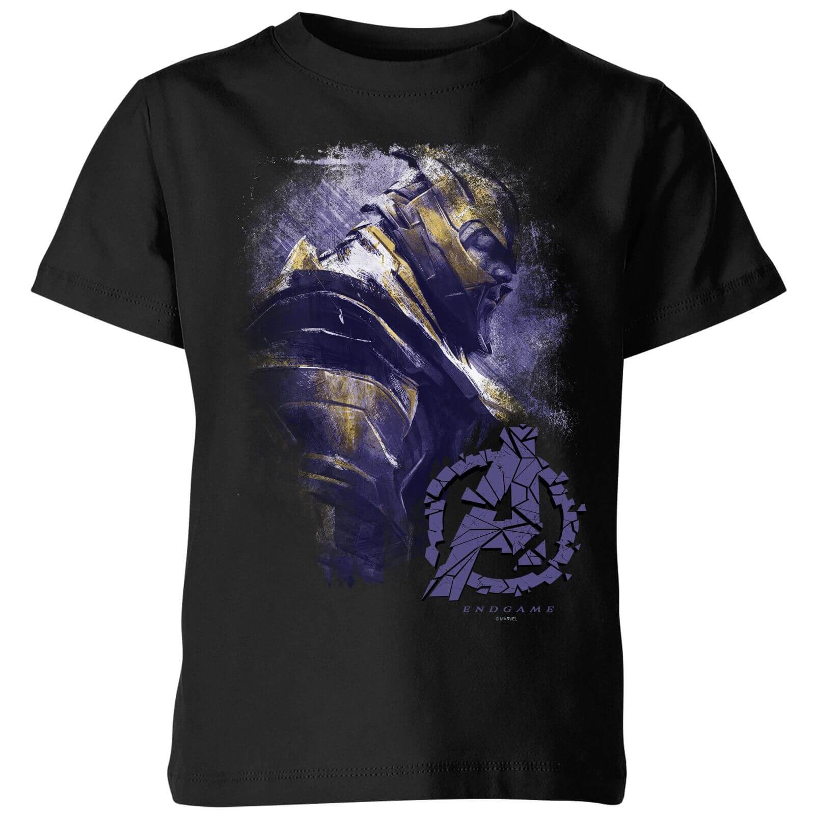 

Avengers Endgame Thanos Brushed Kids' T-Shirt - Black - 3-4 Anni
