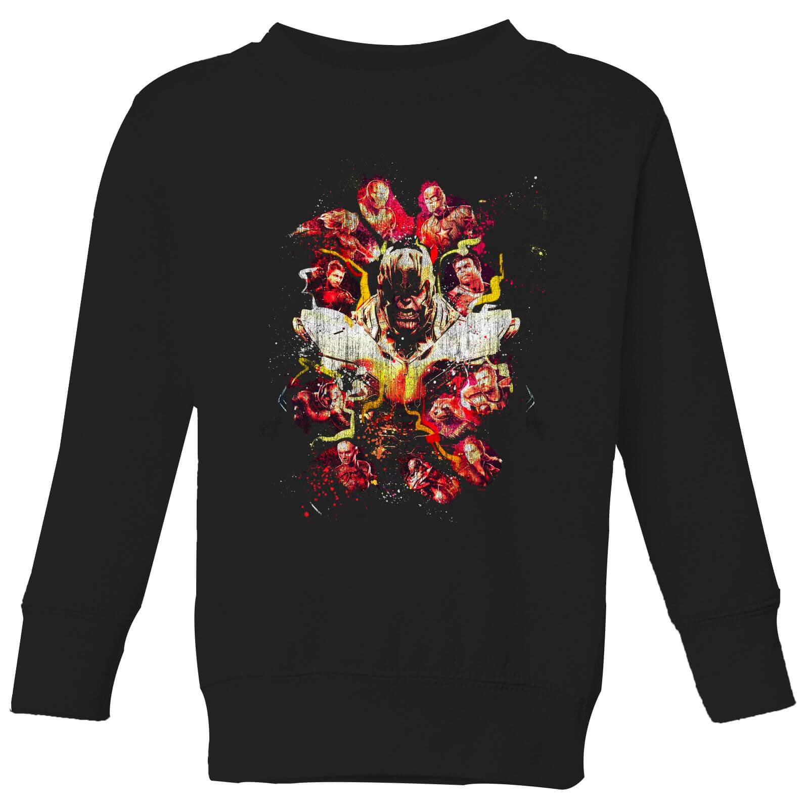 

Felpa Avengers Endgame Distressed Thanos - Nero - Bambini - 3-4 Anni