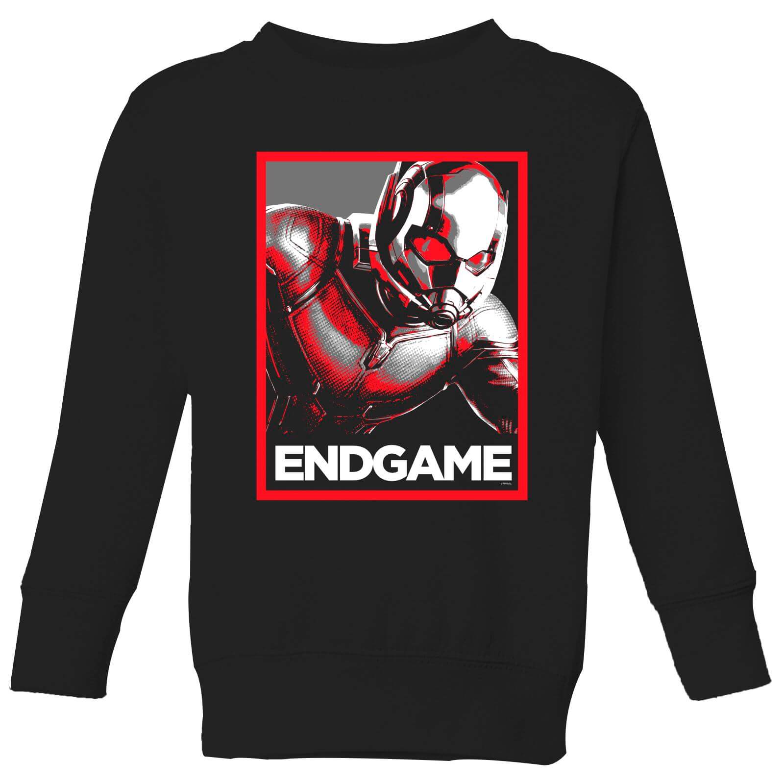 Avengers Endgame Ant-Man Poster Kids' Sweatshirt - Black - 7-8 Jahre - Schwarz