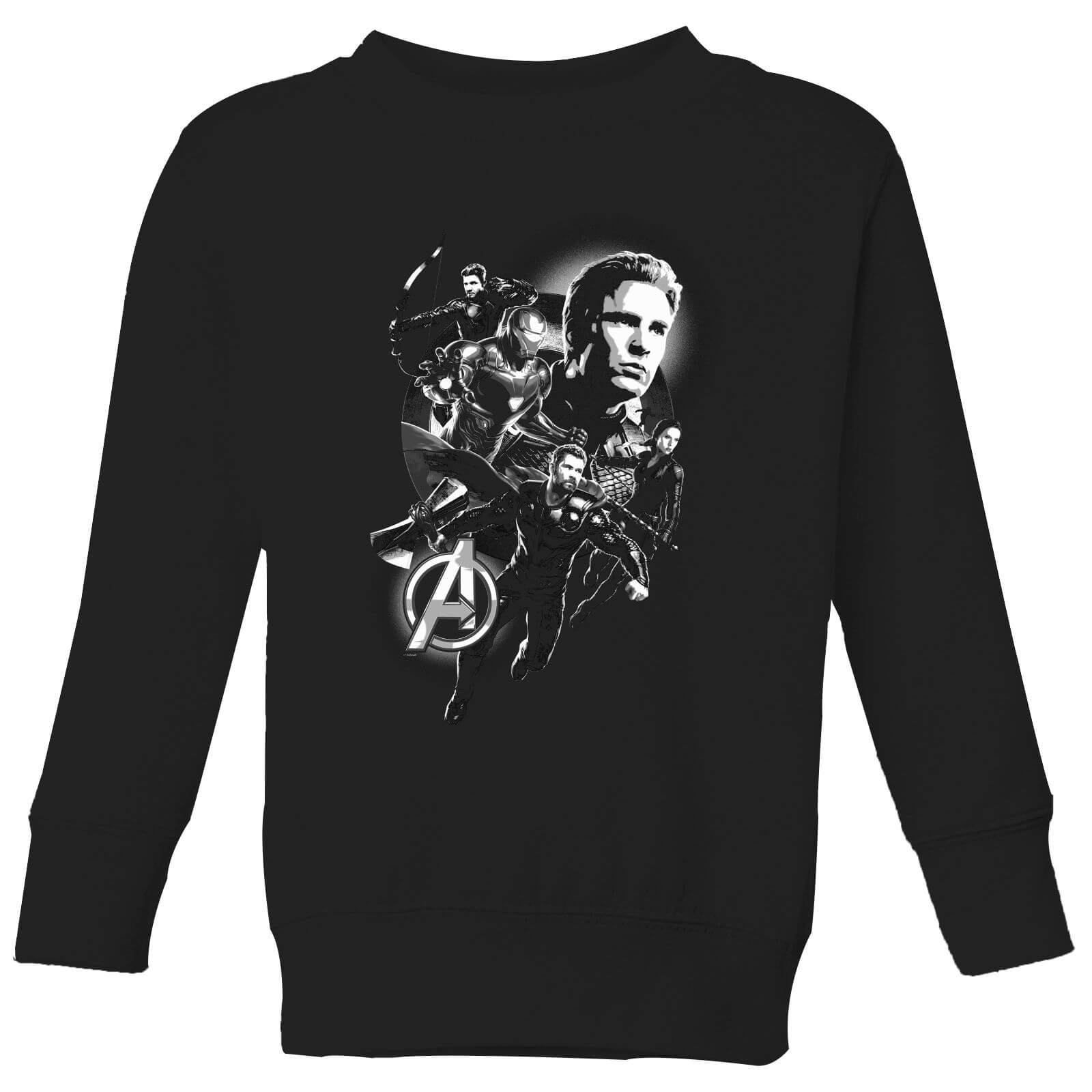 

Felpa Avengers Endgame Mono Heroes - Nero - Bambini - 3-4 Anni - Nero