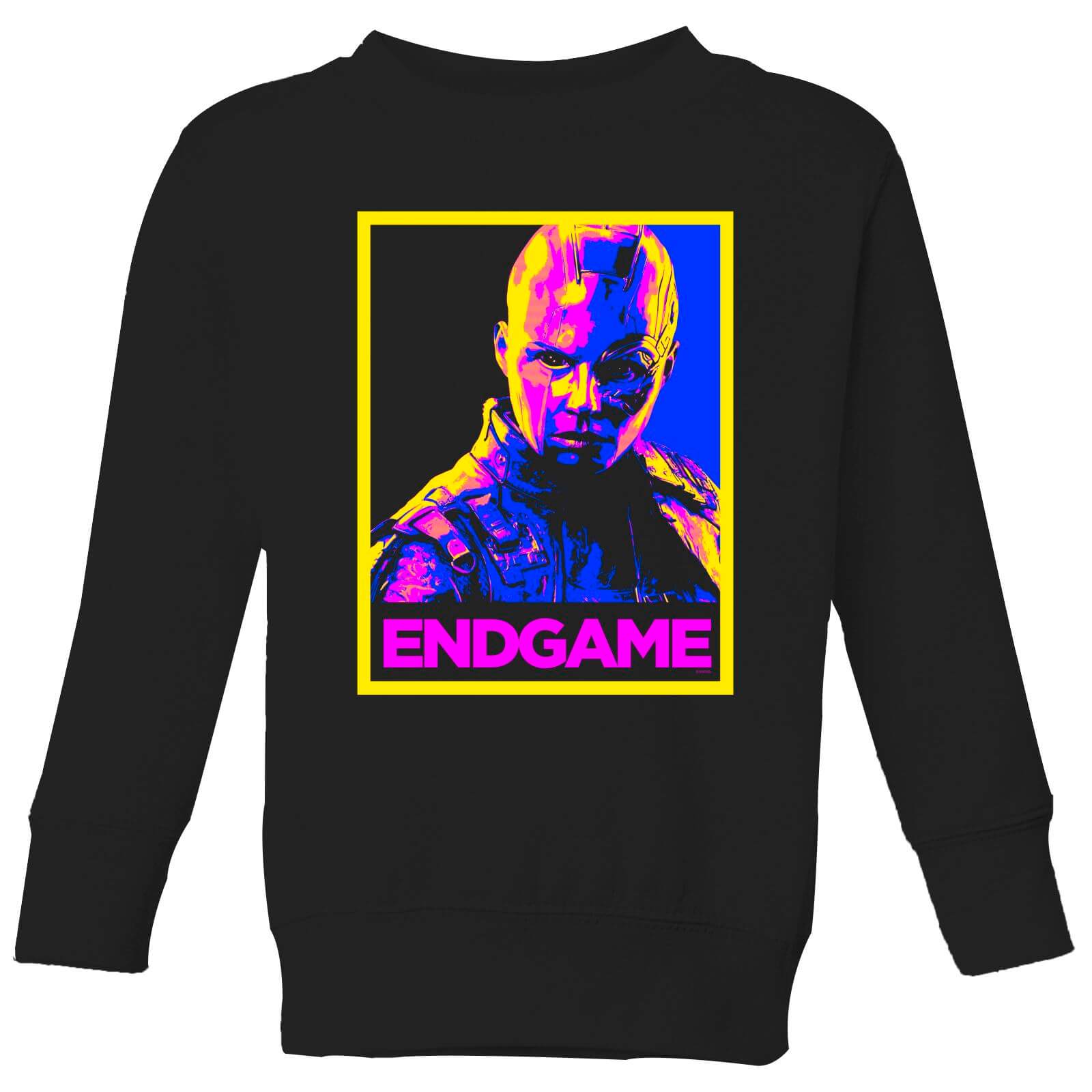 Avengers Endgame Nebula Poster Kids' Sweatshirt - Black - 5-6 Years - Black