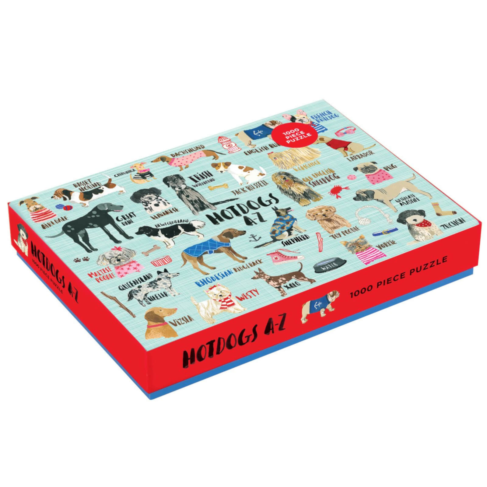 Hot Dogs A-Z 1000 Piece Puzzle
