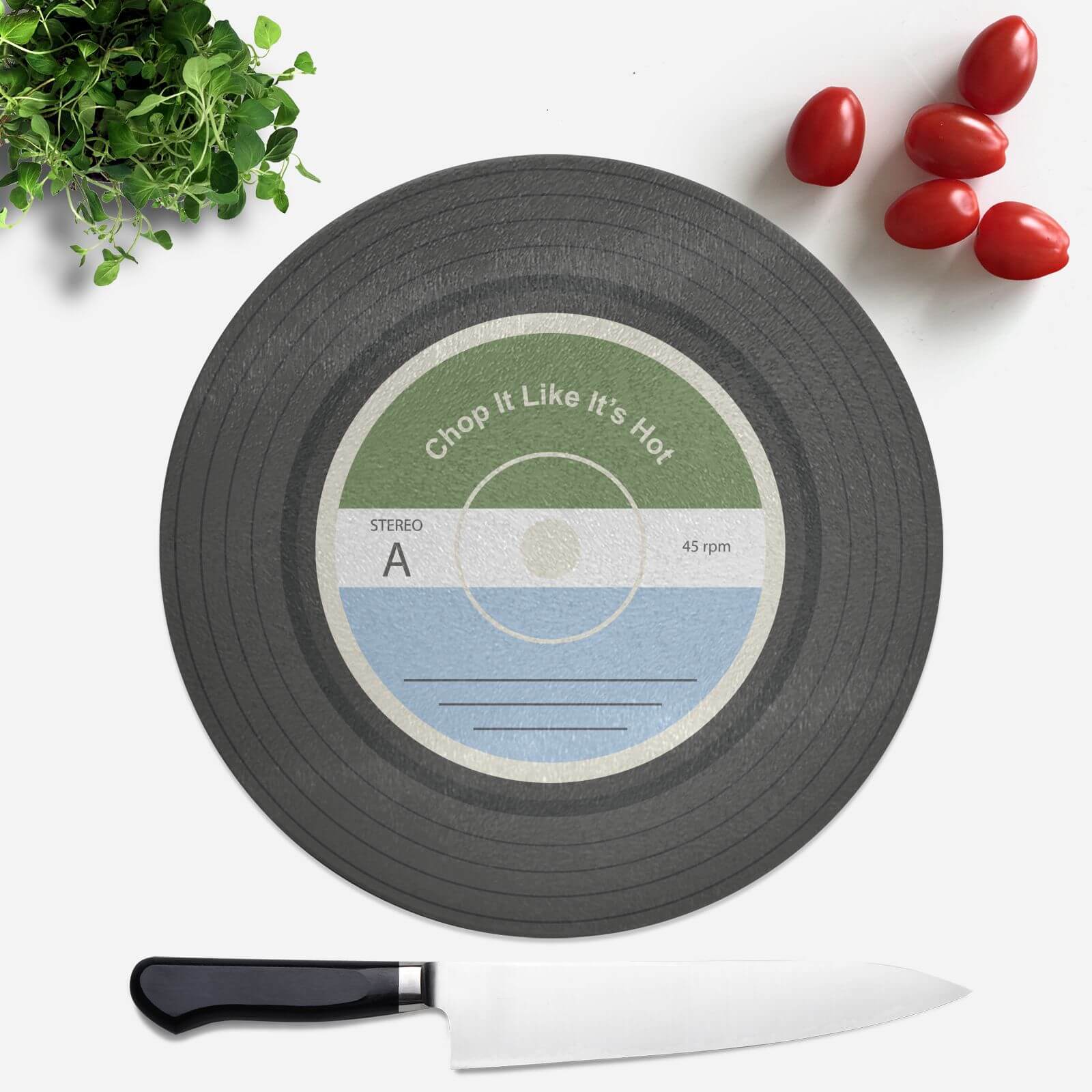 Chop It Like It's Hot Round Chopping Board