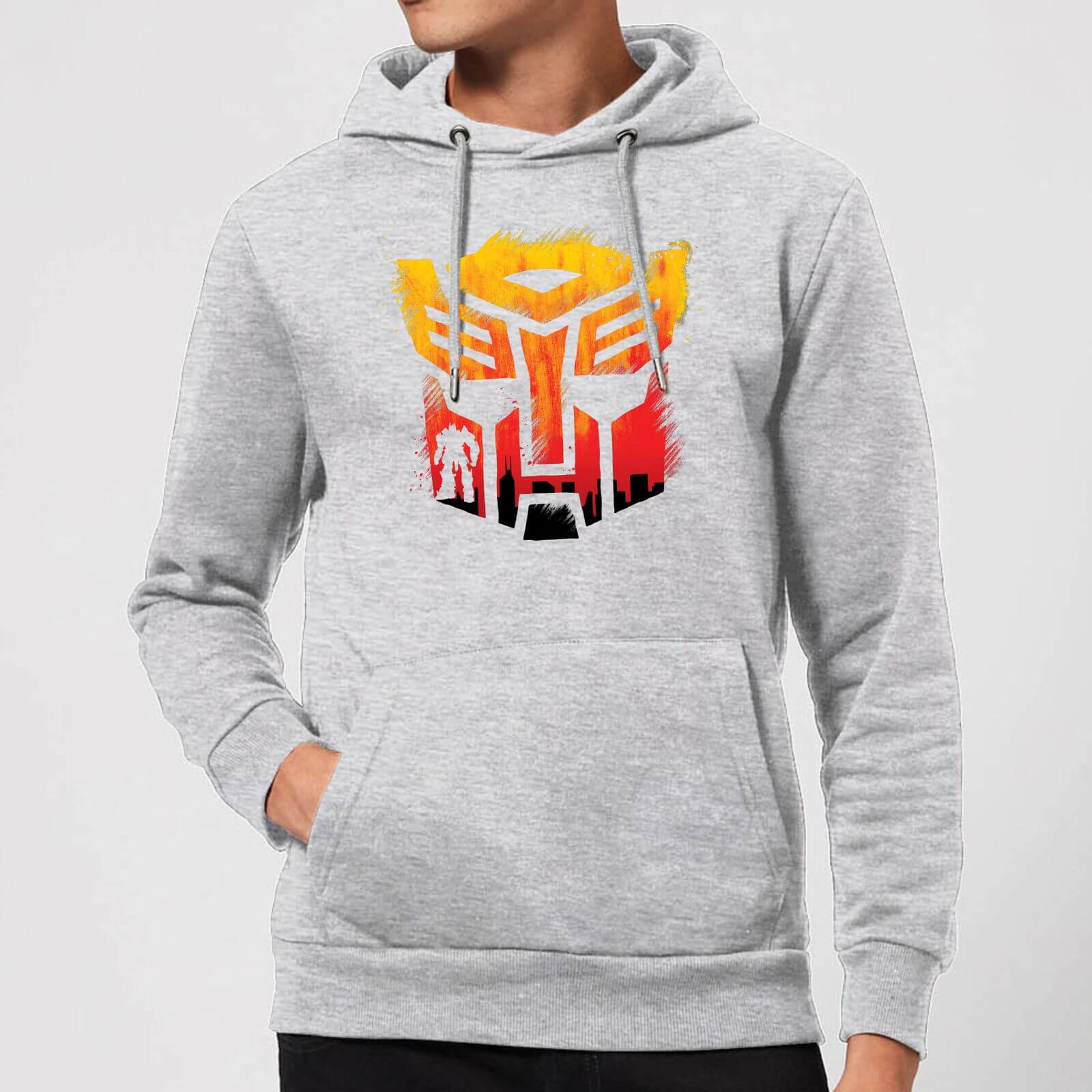 Transformers Autobot Symbol Hoodie - Grey - M