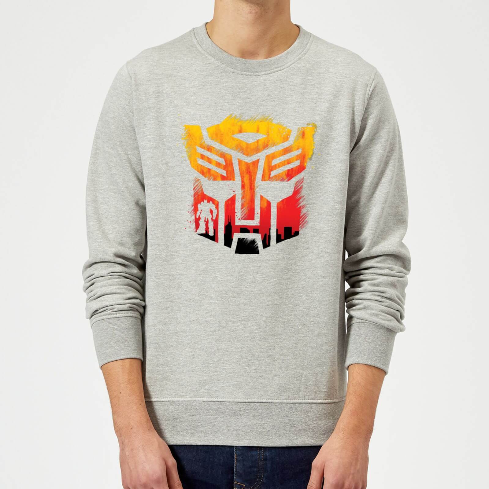 Transformers Autobot Symbol Sweatshirt - Grey - M - Grey