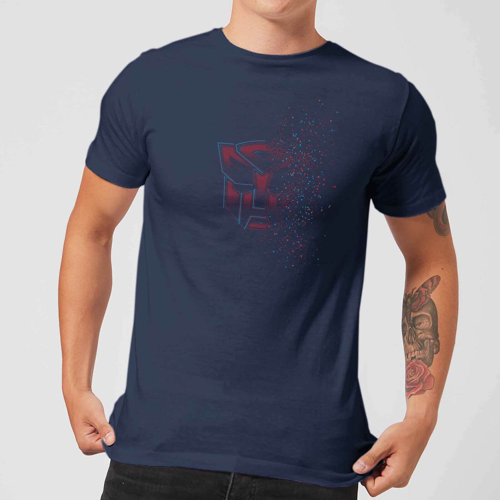 

Transformers Autobot Fade Men's T-Shirt - Navy - XXL