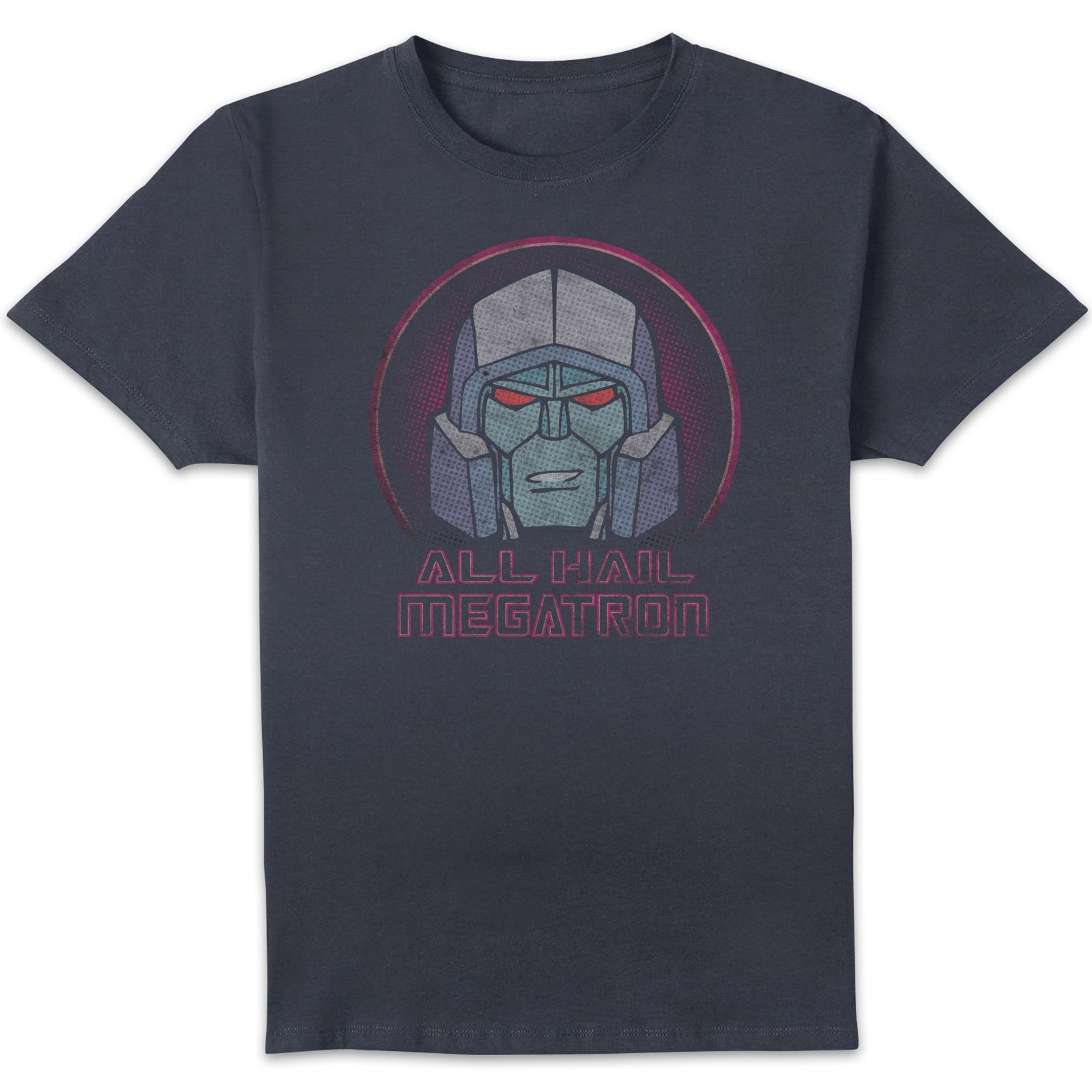Transformers All Hail Megatron Men's T-Shirt - Navy - S