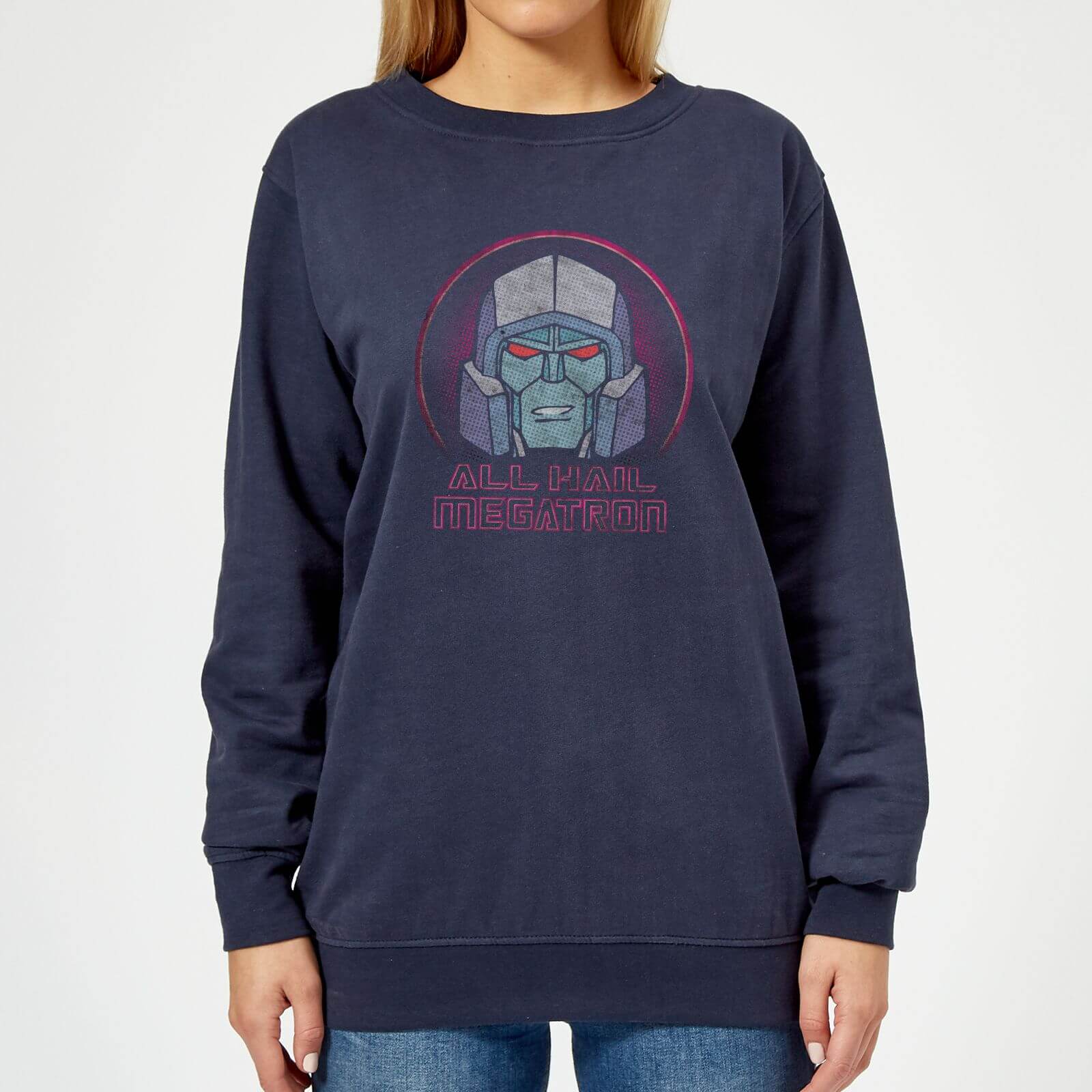 

Transformers All Hail Megatron Women's Sweatshirt - Navy - XS - Navy