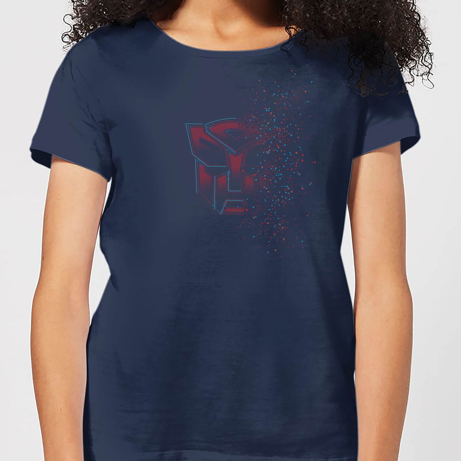 Transformers Autobot Fade Women's T-Shirt - Navy - S