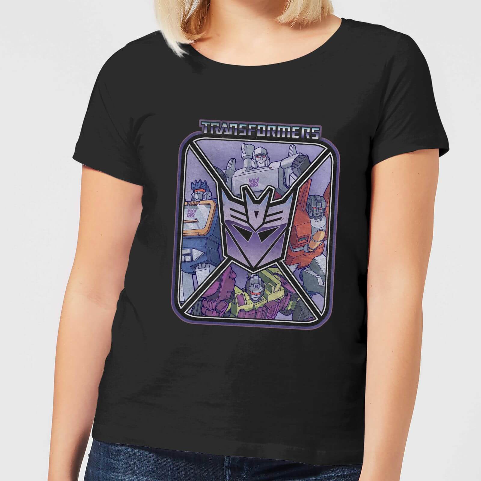 Transformers Decepticons Women's T-Shirt - Black - XS