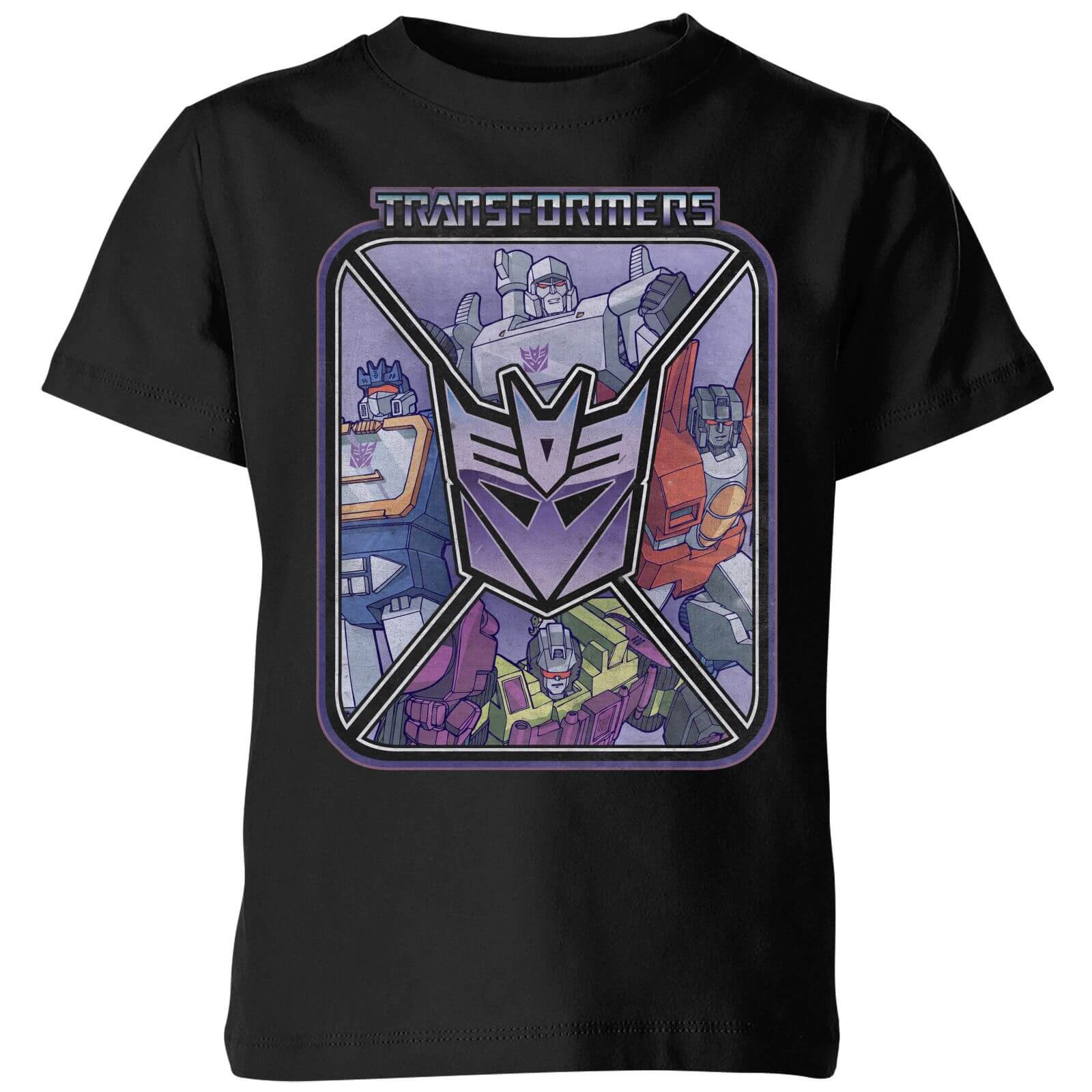 Transformers Decepticons Kids' T-Shirt - Black - 5-6 Years - Black
