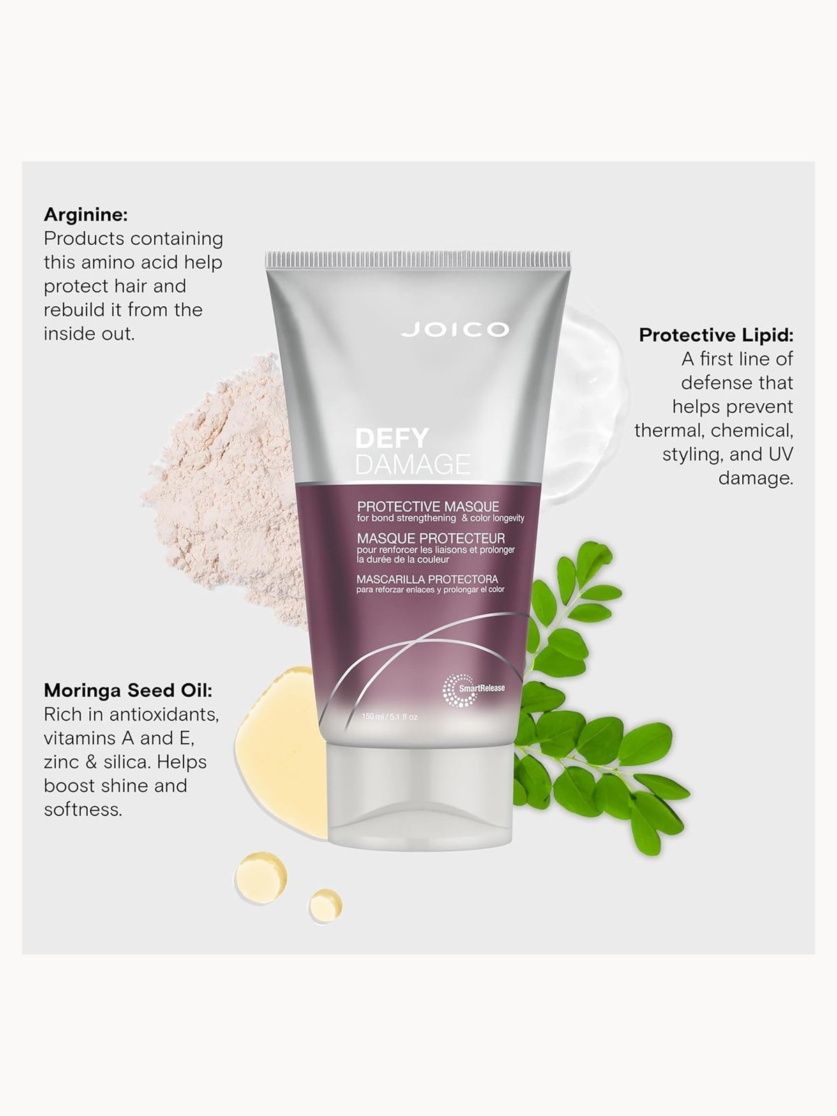 Joico Defy Damage Protective Masque 150ml 4