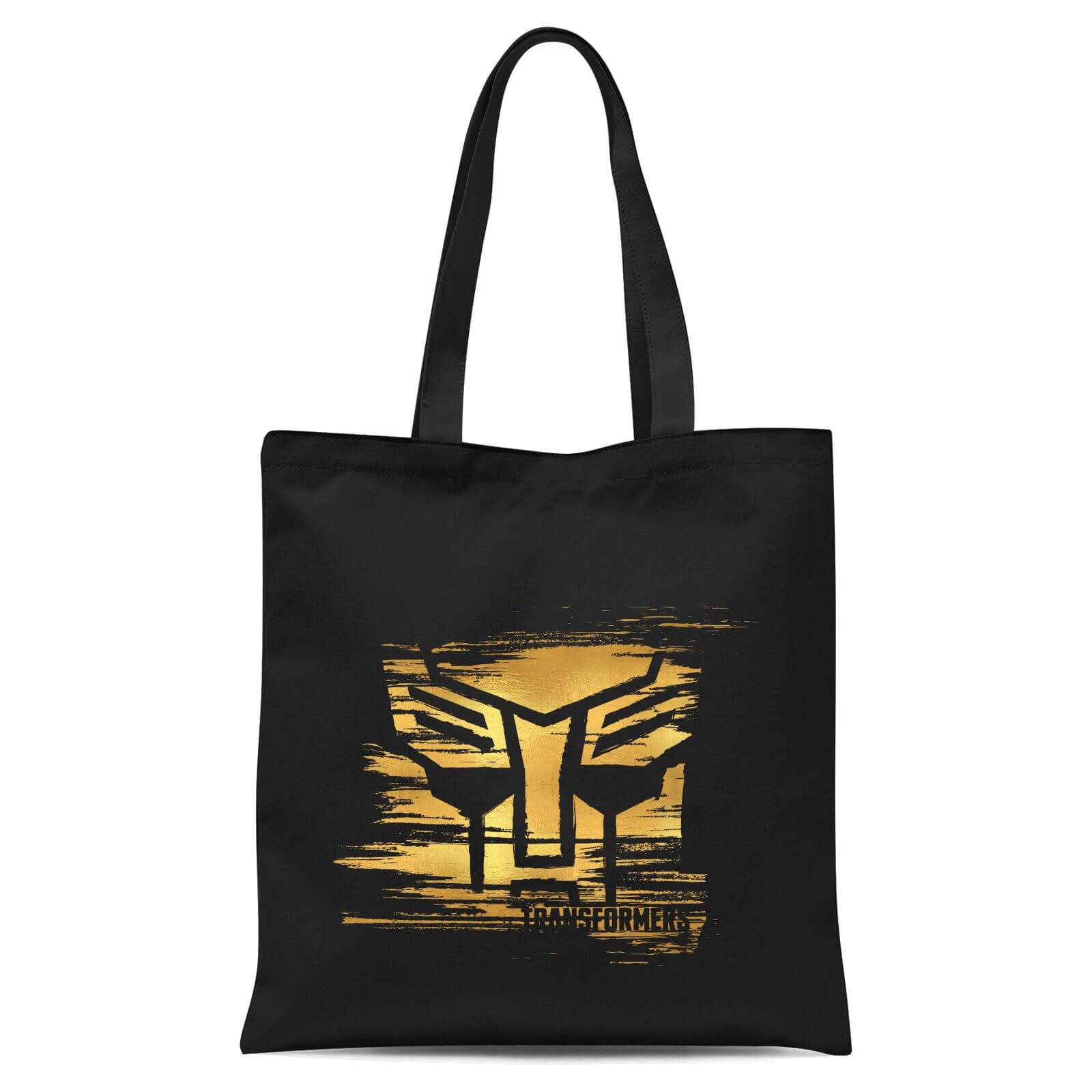 Transformers Gold Autobot Symbol Tote Bag - Black
