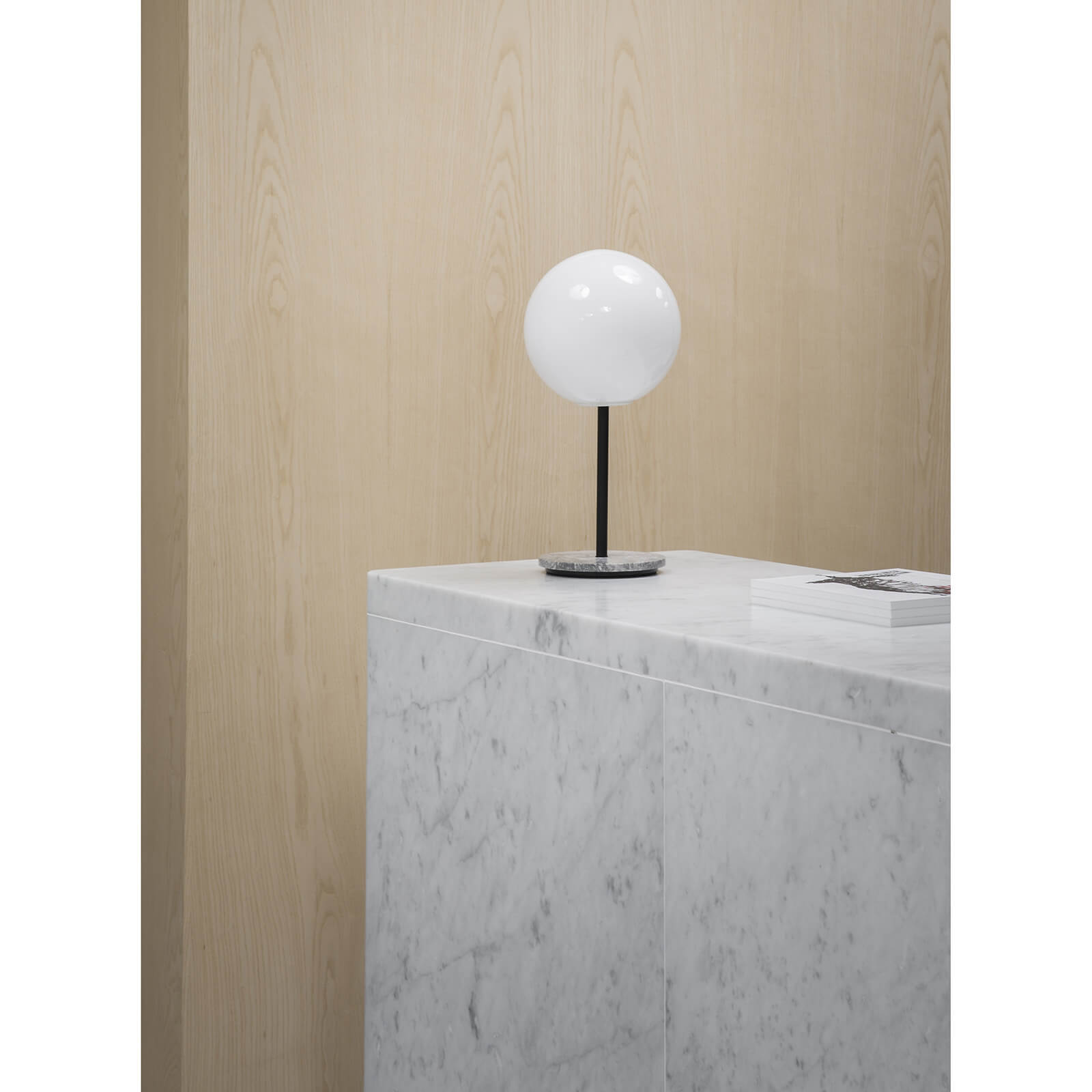 Menu Tr Bulb Table Lamp - Grey Marble Matt
