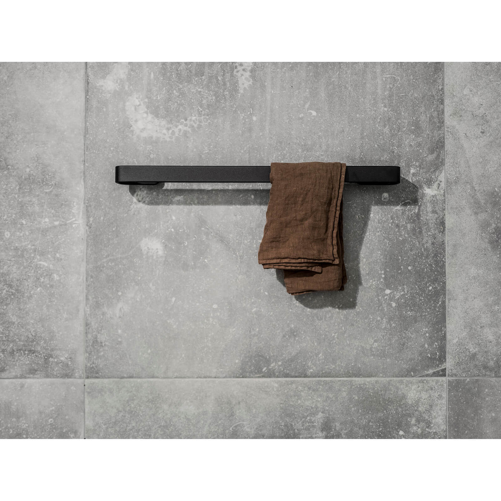 Menu - Black Towel Rail