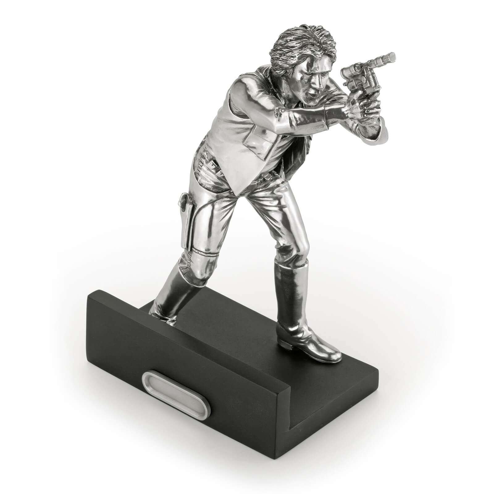 Royal Selangor Star Wars Han Solo Figurine en étain 21 cm (Edition Limitée à 5000 Pieces)