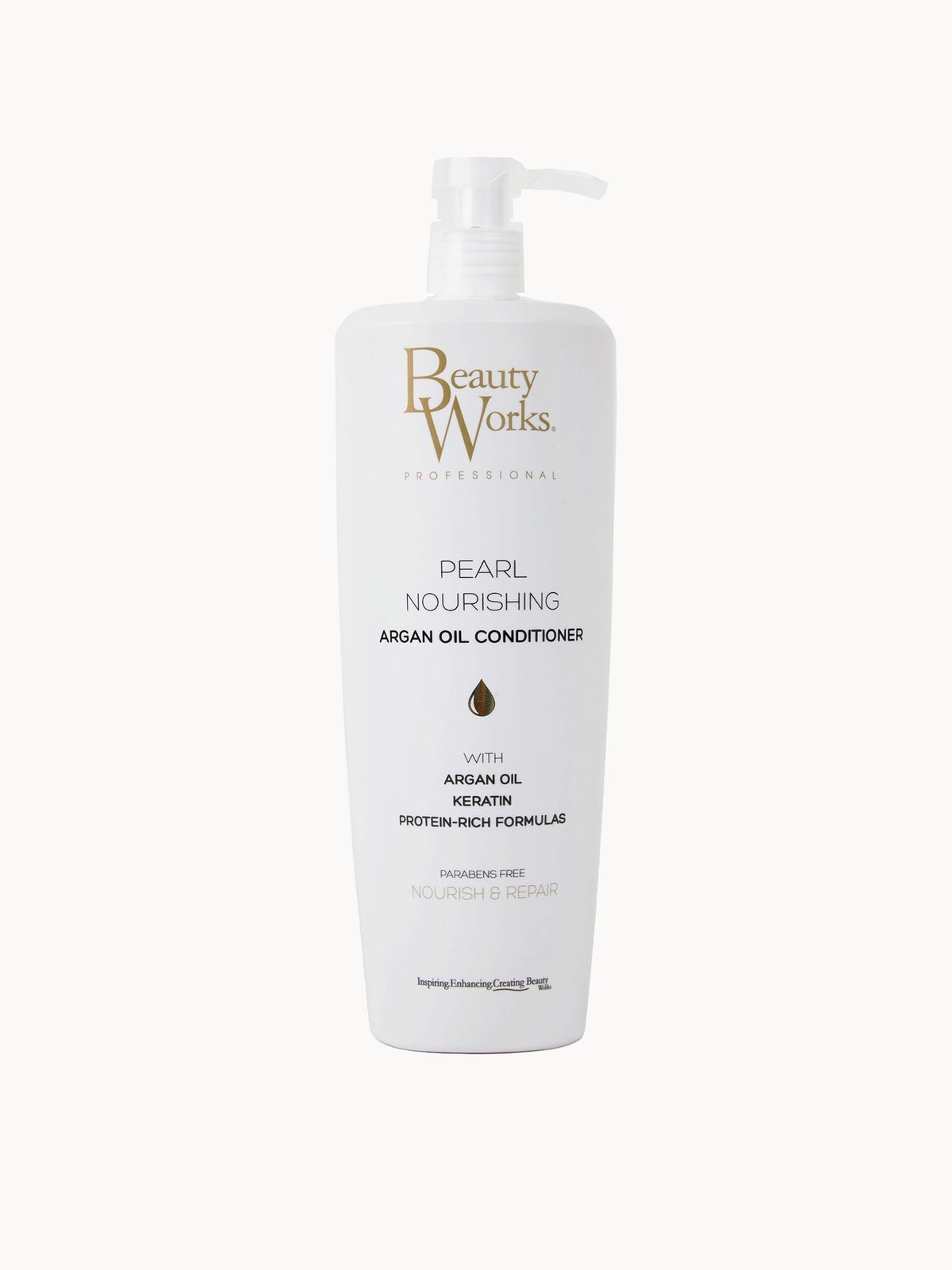 Beauty Works Pearl Nourishing Argan Oil Conditioner 1 Litre