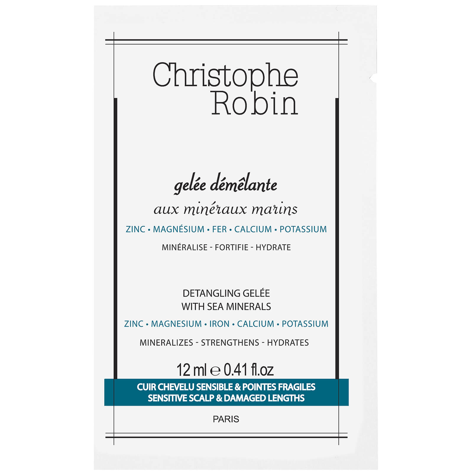 

Christophe Robin Detangling Gelée with Sea Minerals 12ml Sample