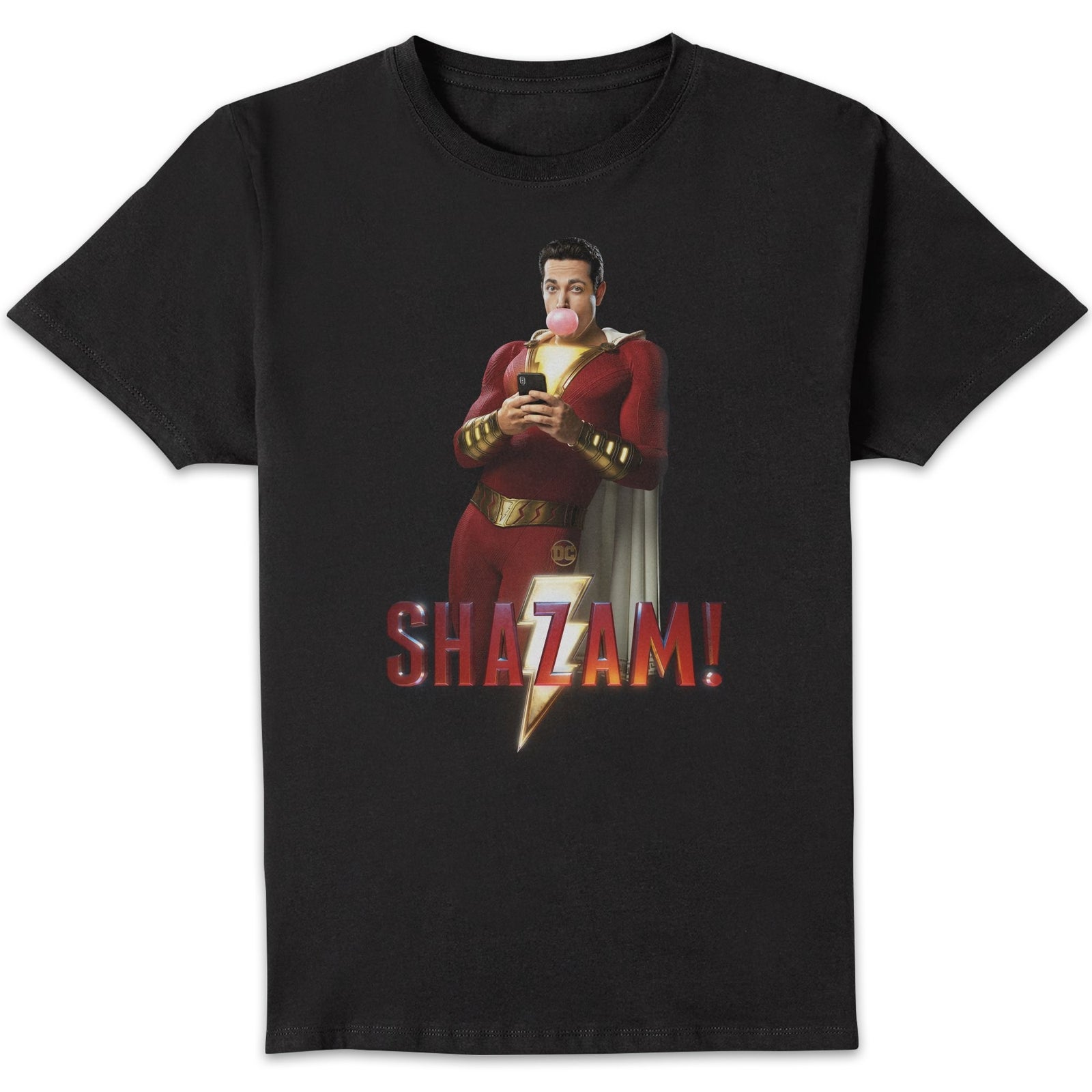 Shazam Bubble Gum Men's T-Shirt - Black - M