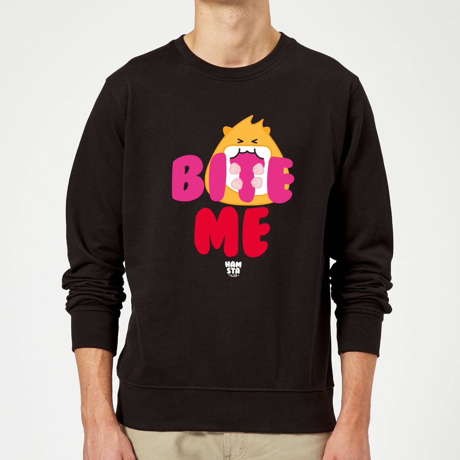 

Hamsta Bite Me Sweatshirt - Black - 5XL - Noir