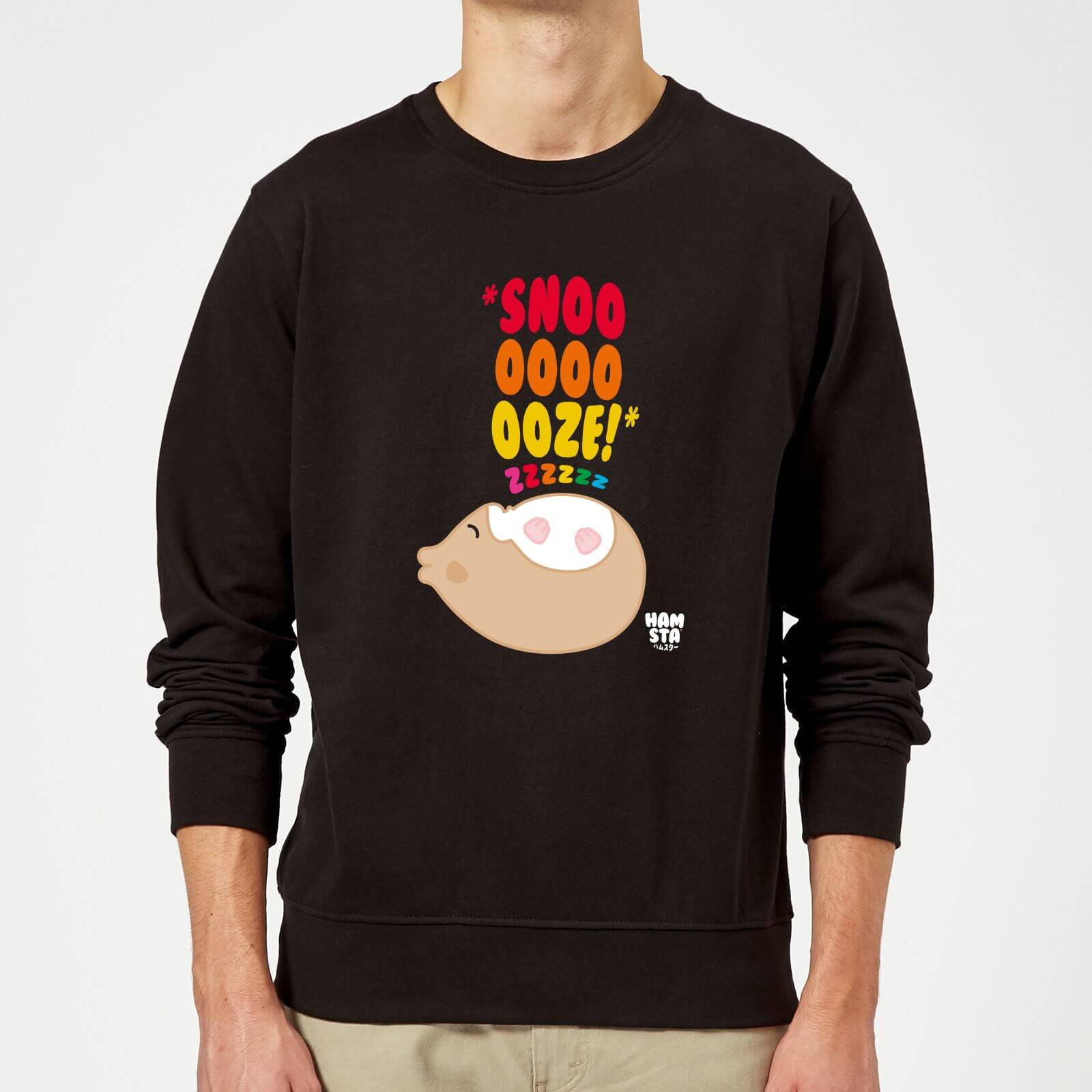 

Hamsta Snooooooooze Sweatshirt - Black - 5XL - Noir