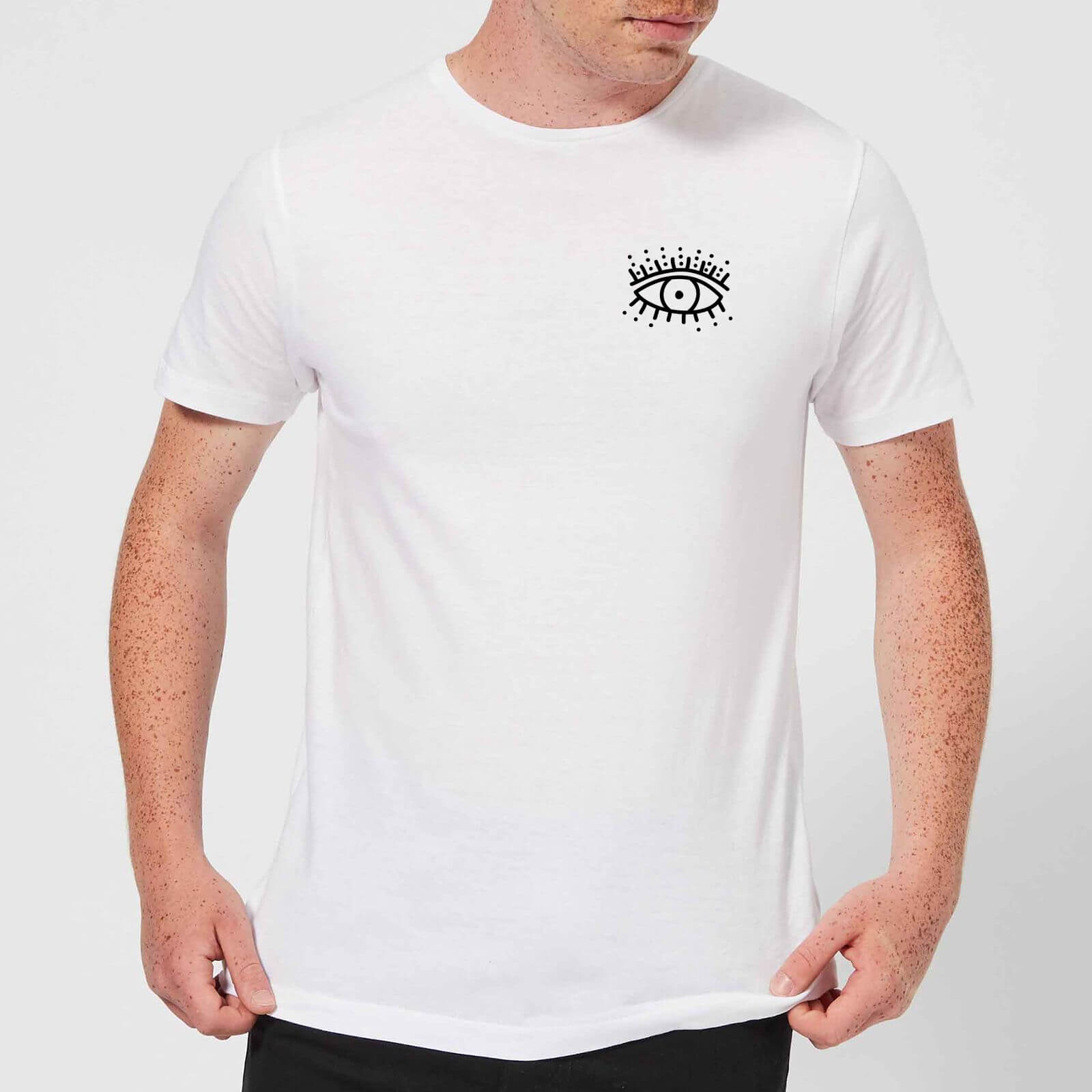Eye Eye Pocket Men's T-Shirt - White - S - White