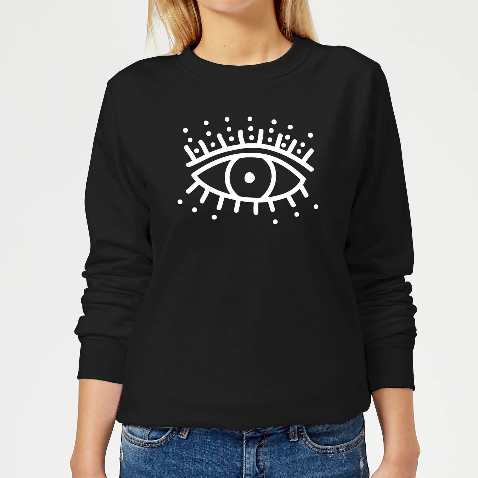 Eye Eye Women's Sweatshirt - Black - XS - Black