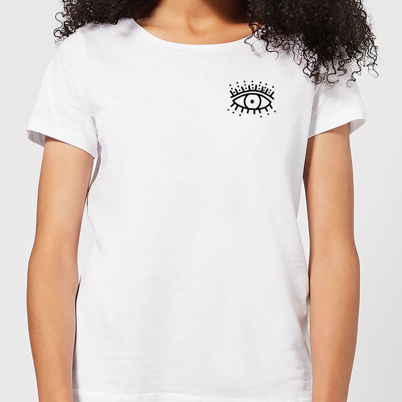 Eye Eye Pocket Women's T-Shirt - White - S - White