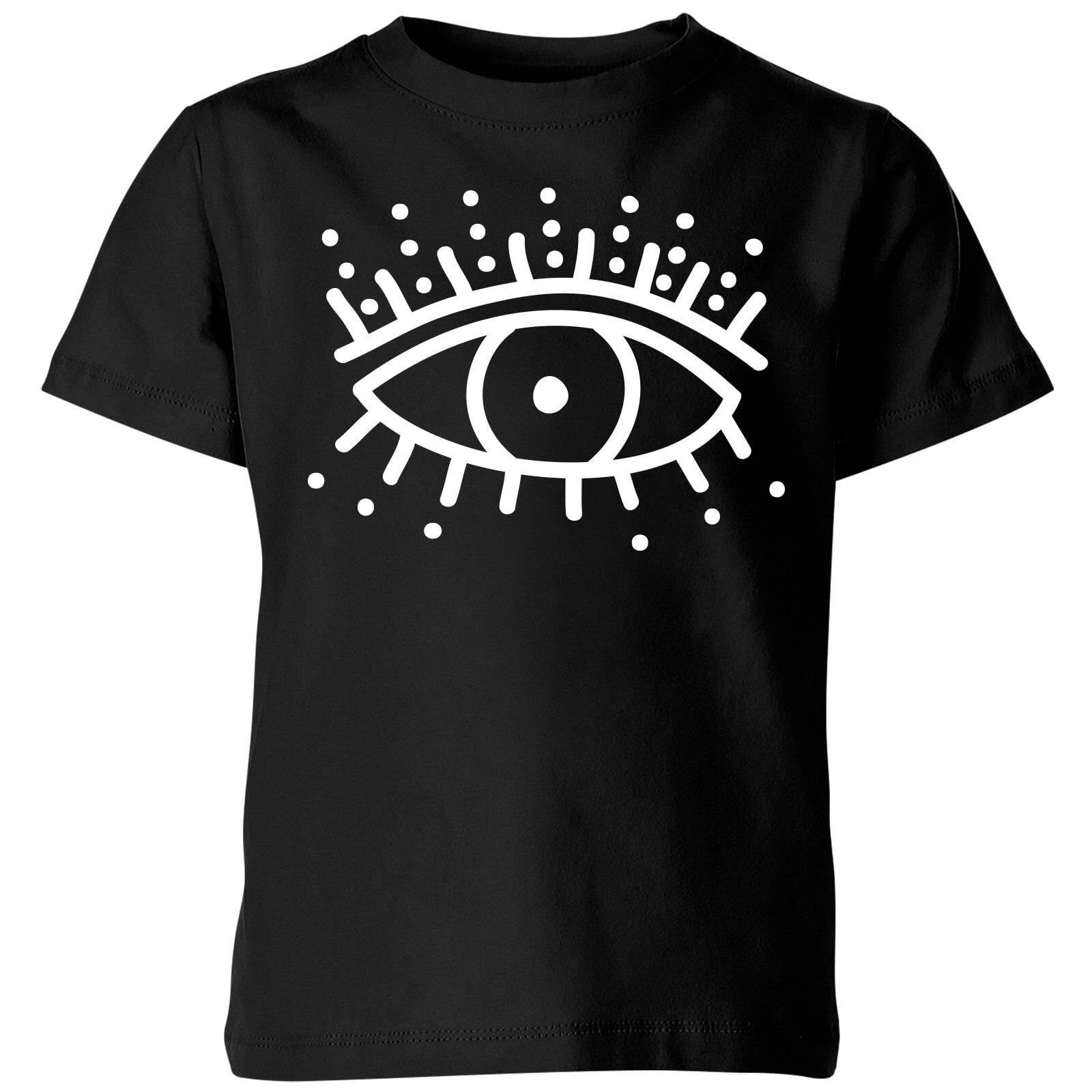 Eye Eye Kids' T-Shirt - Black - 3-4 Years - Black