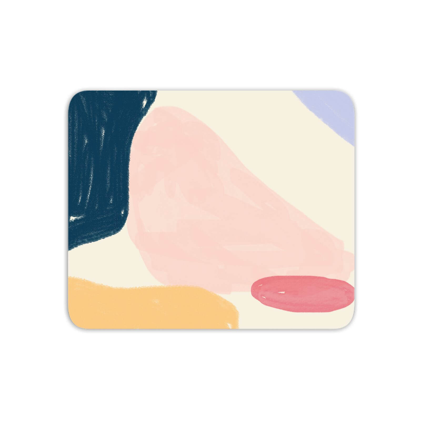 Mouse Mats Crayon Pattern Blobs Mouse Mat