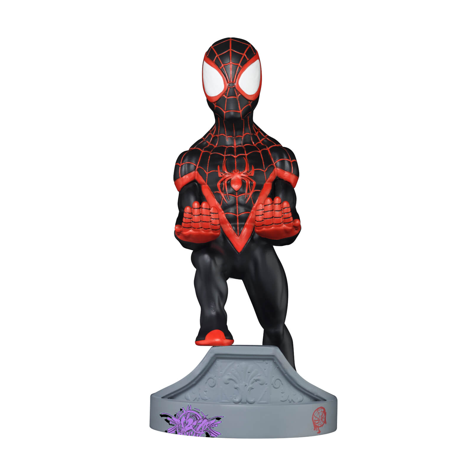 Image of Cable Guys Marvel Spider-Man Miles Morales Controller and Smartphone Stand