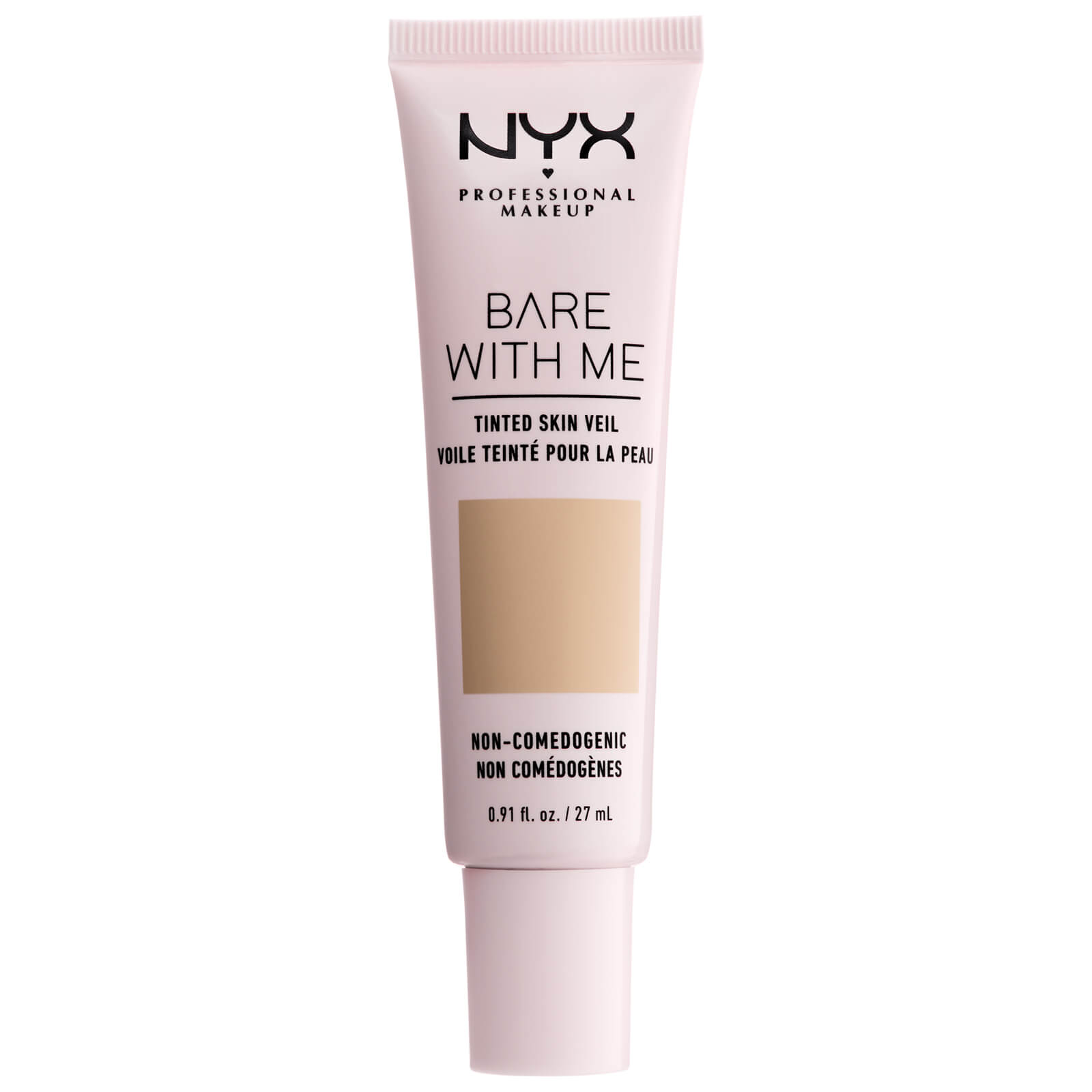 NYX Professional Makeup Bare With Me Tinted Skin Veil BB Cream 27ml (Various Shades) - National Soft Beige