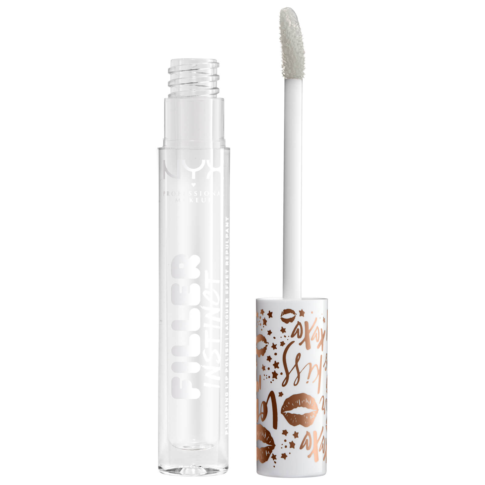 NYX Professional Makeup Filler Instinct Plumping Lip Polish 2.5ml (Various Shades) - Let's Glaze