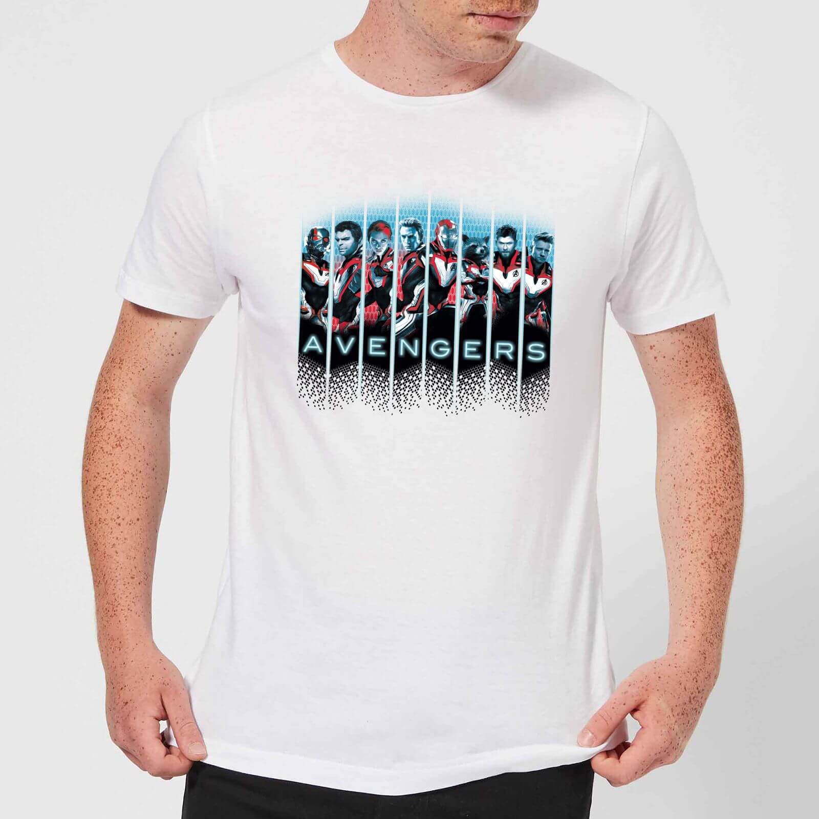 

T-shirt Avengers: Endgame Character Split - Homme - Blanc - XL