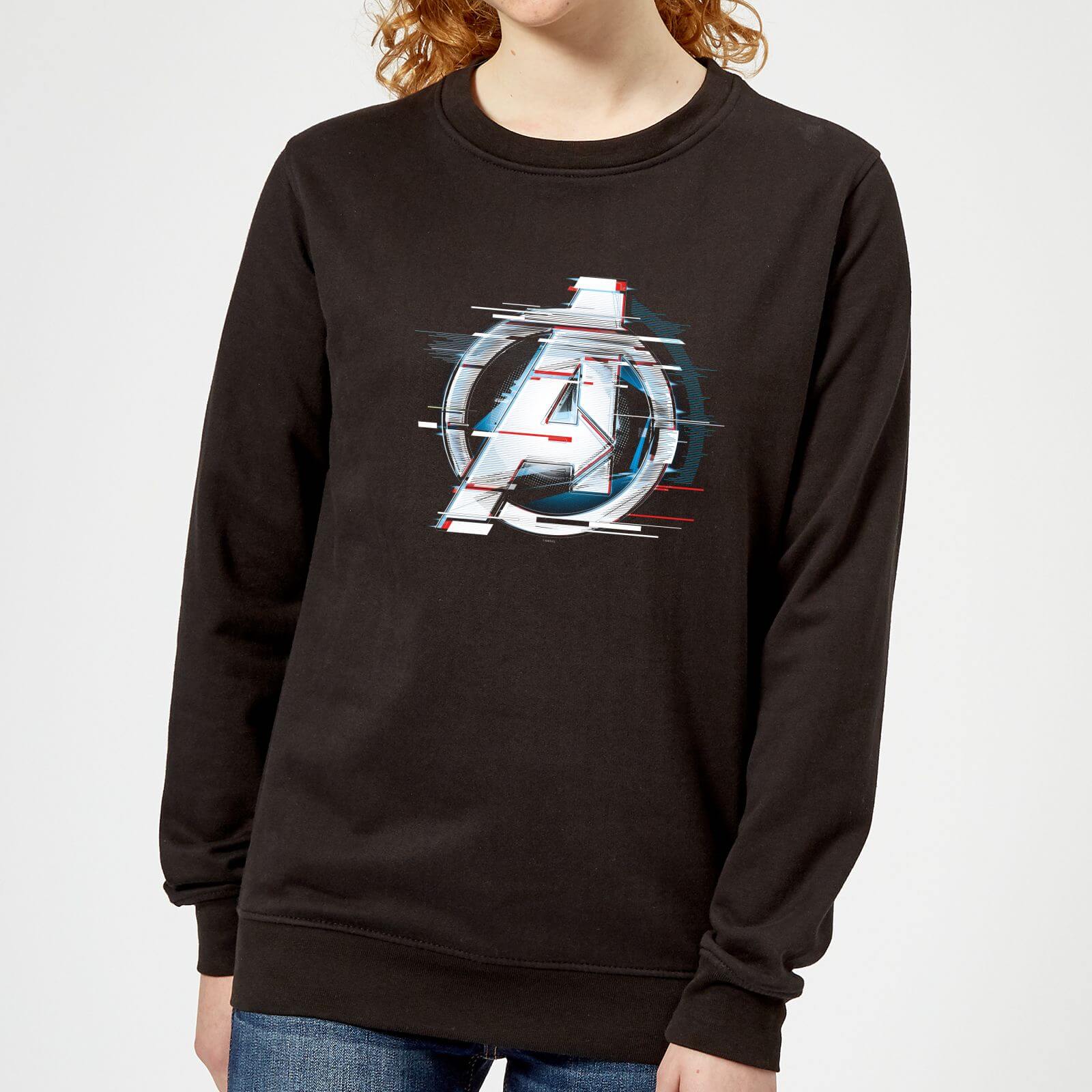 

Avengers: Endgame White Logo Women's Sweatshirt - Black - S