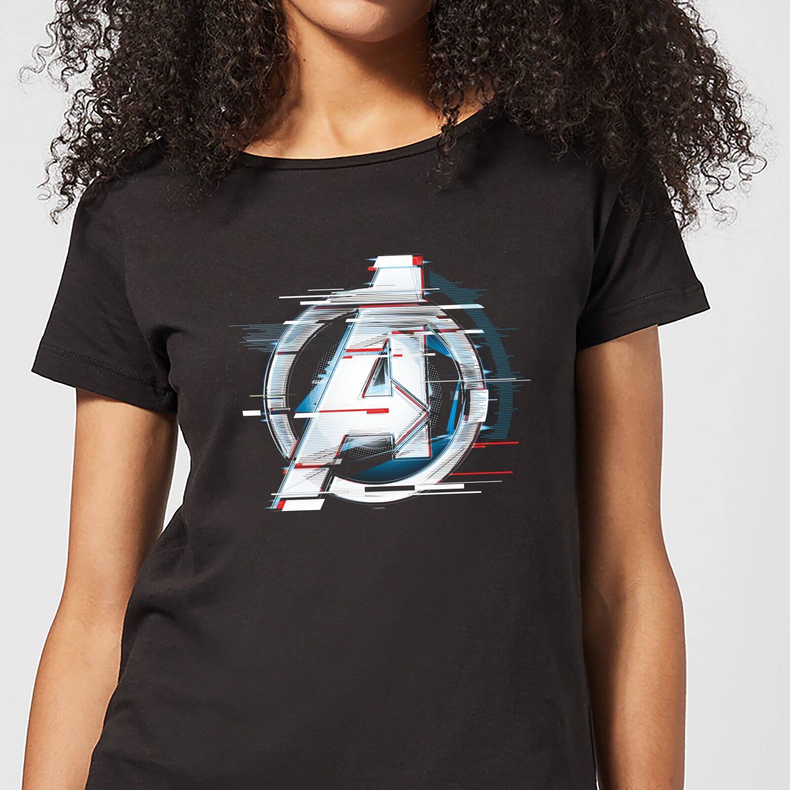 

T-Shirt Avengers: Endgame White Logo - Nero - Donna - M