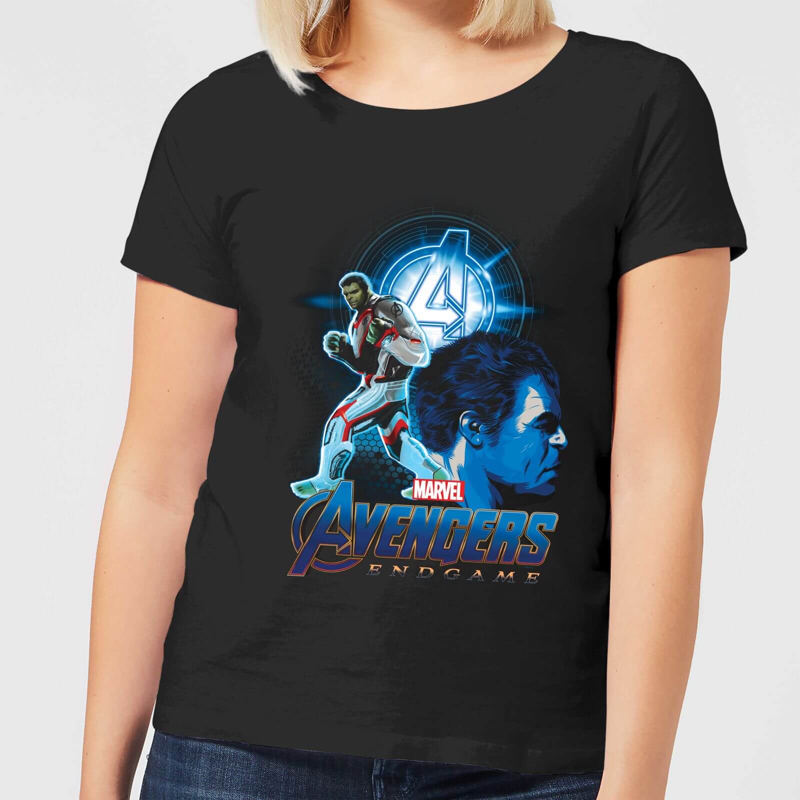 Avengers: Endgame Hulk Suit Women's T-Shirt - Black - 3XL - Black
