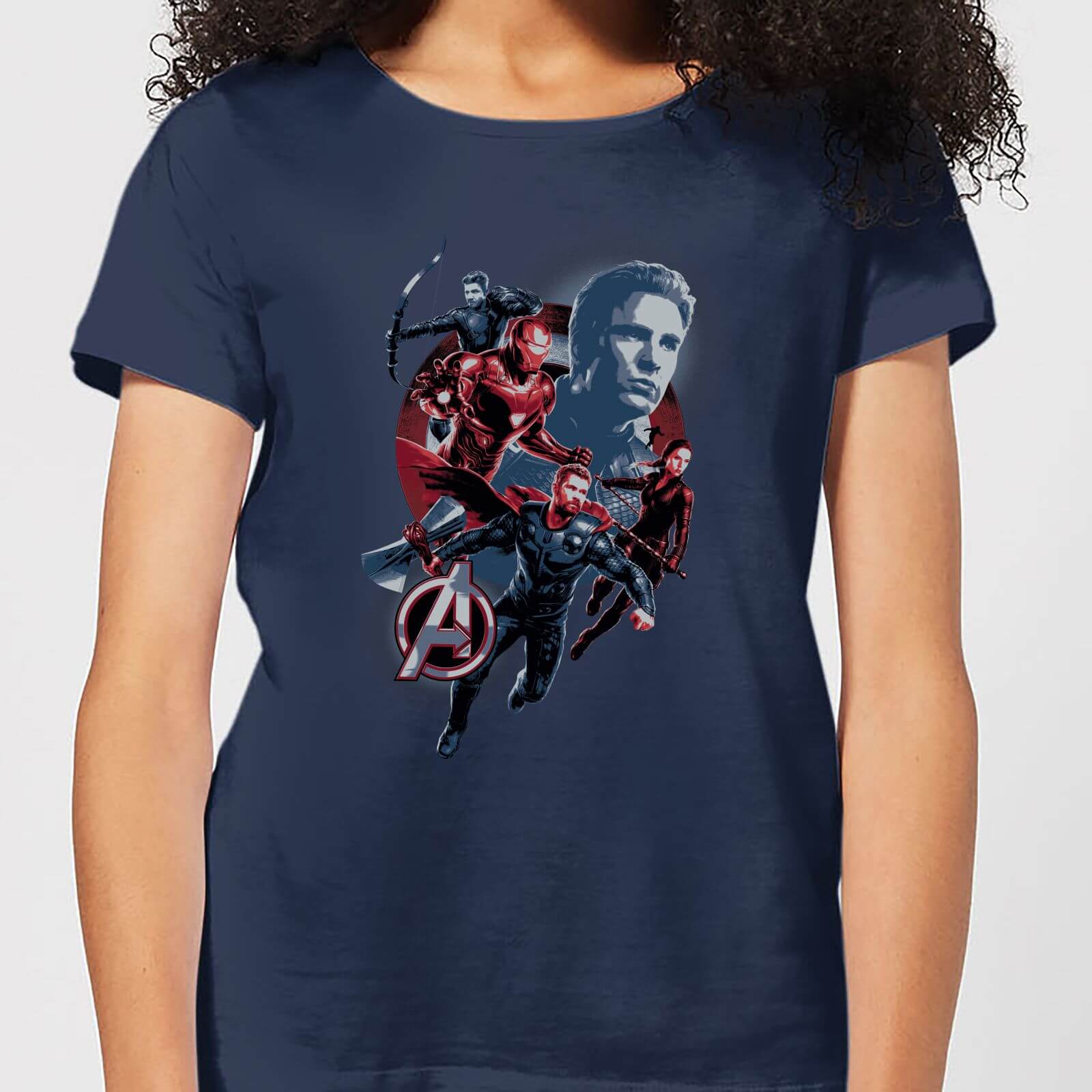 

T-Shirt Avengers: Endgame Shield Team - Navy - Donna - S