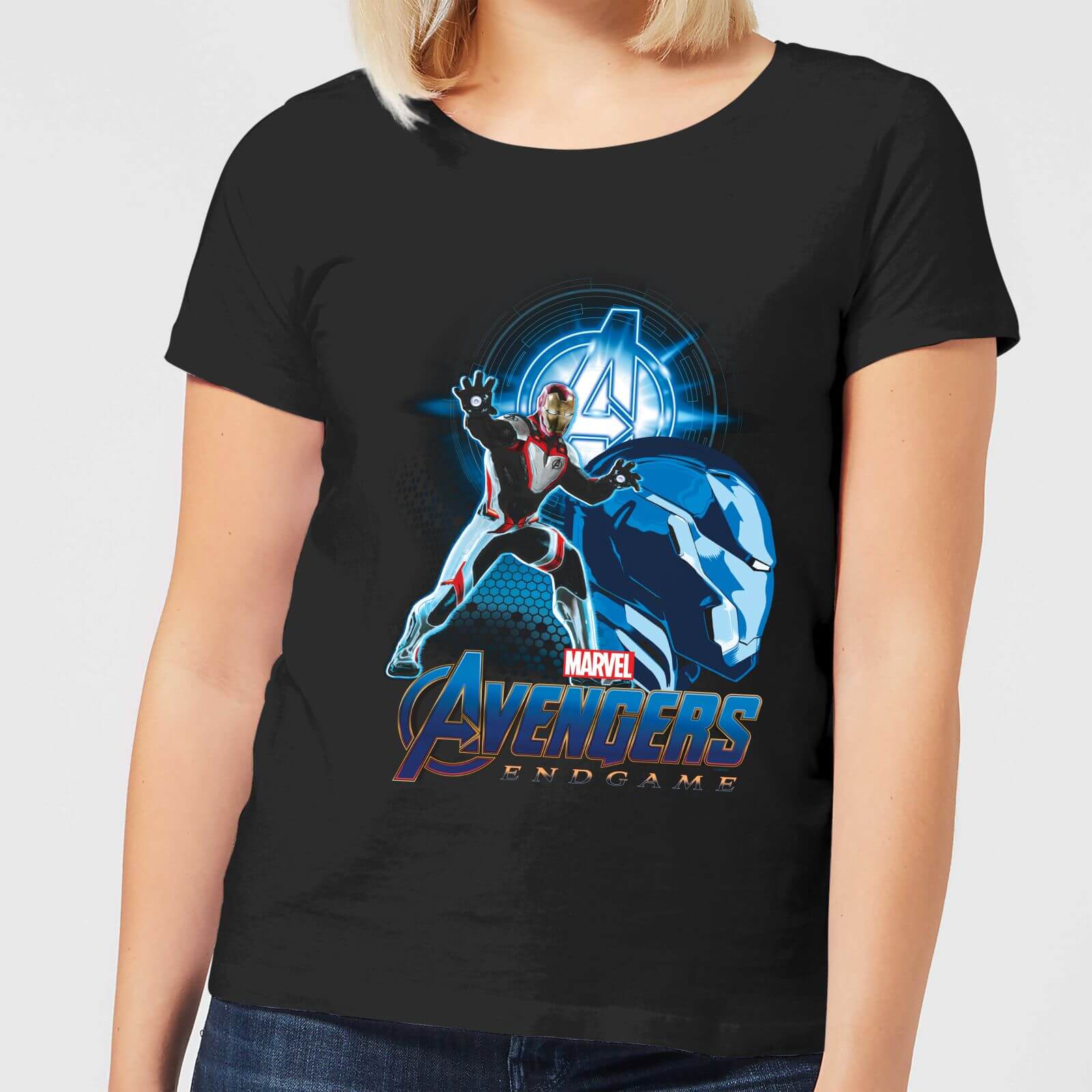 Avengers: Endgame Iron Man Suit Women's T-Shirt - Black - M