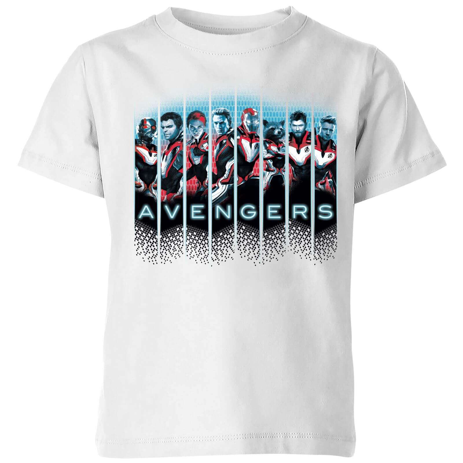 

Avengers: Endgame Character Split Kids' T-Shirt - White - 3-4 Anni - Bianco